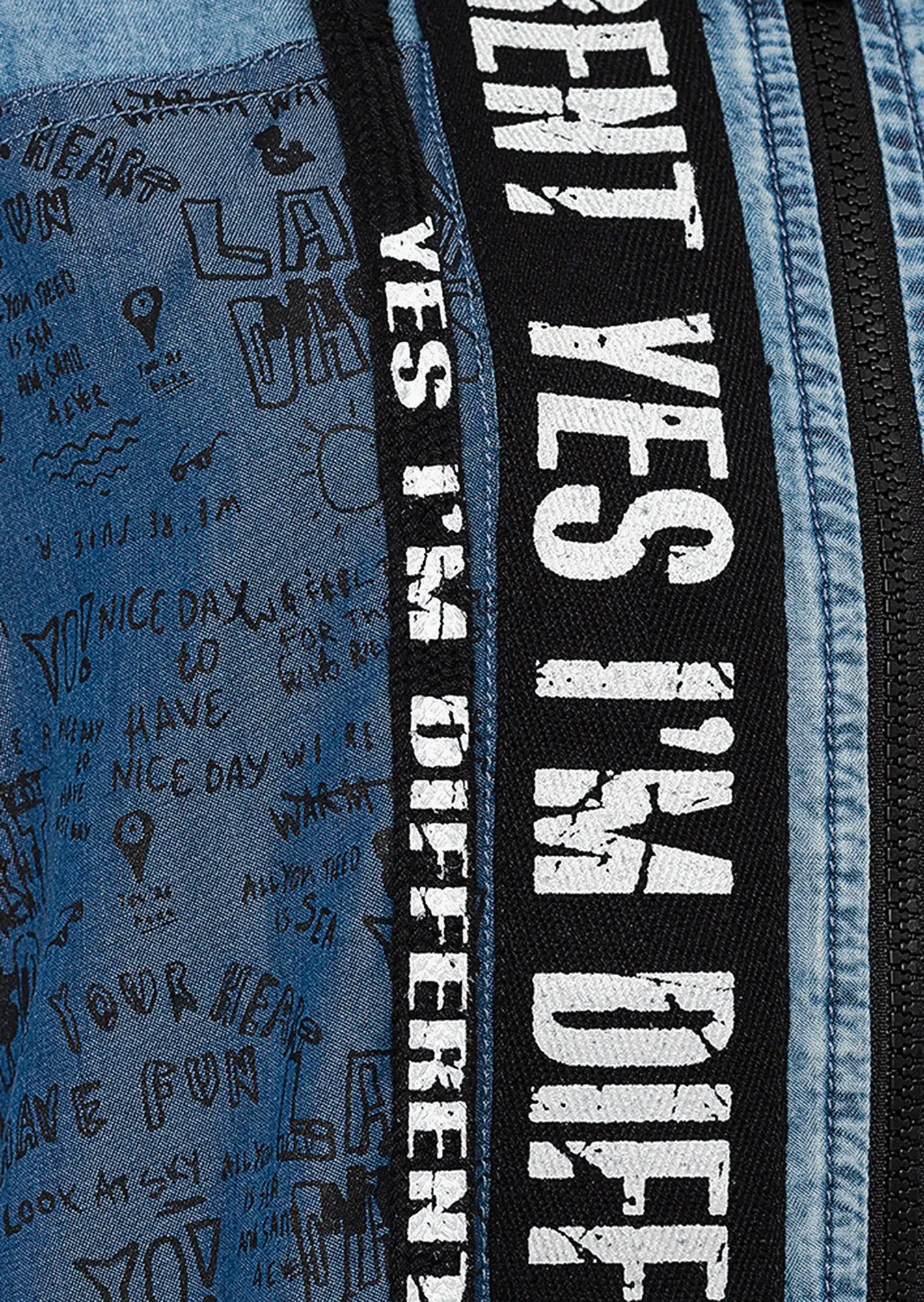 Jeansjacke, light blue denim