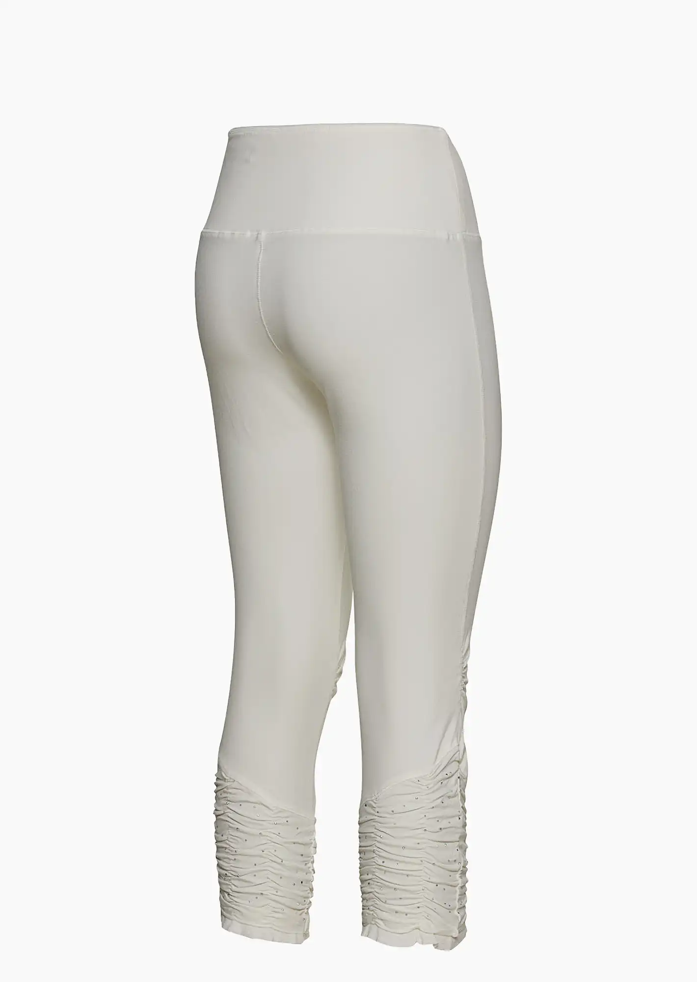 Leggings mit Ziersteinen, offwhite
