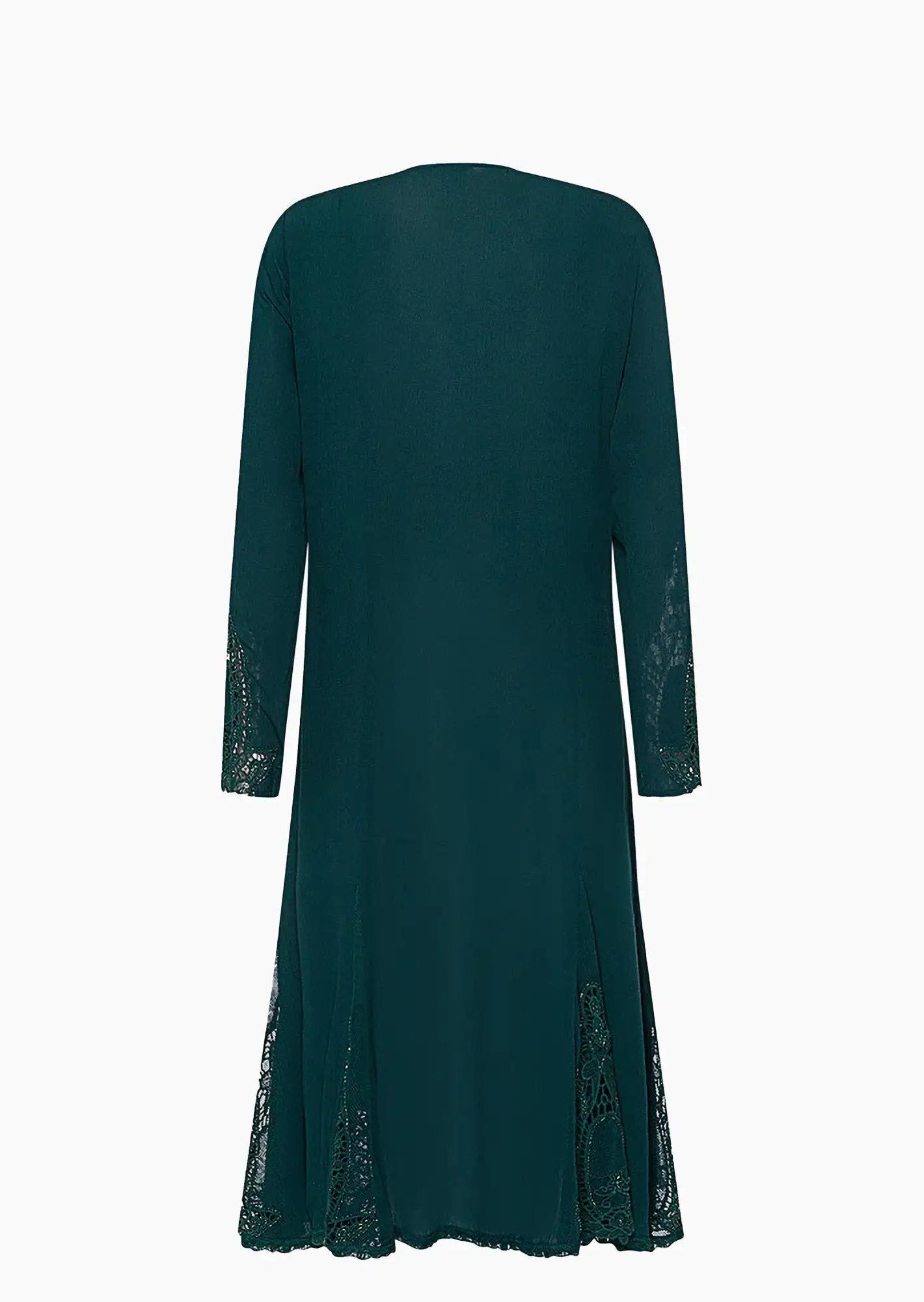 Jacke mit Zierperlen, forest green