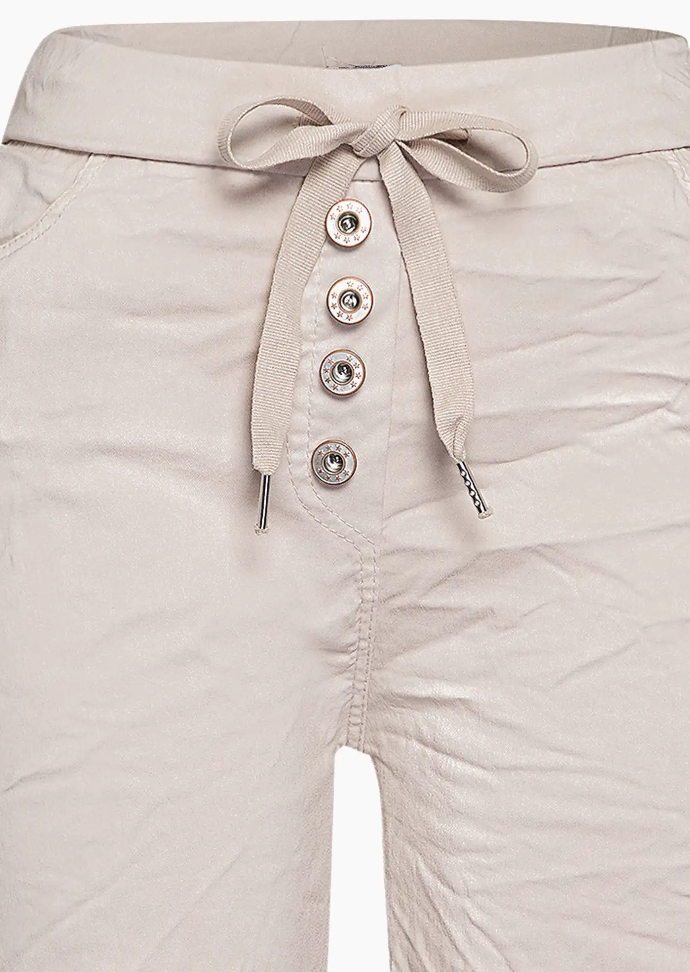 Shorts mit Knöpfen, sand