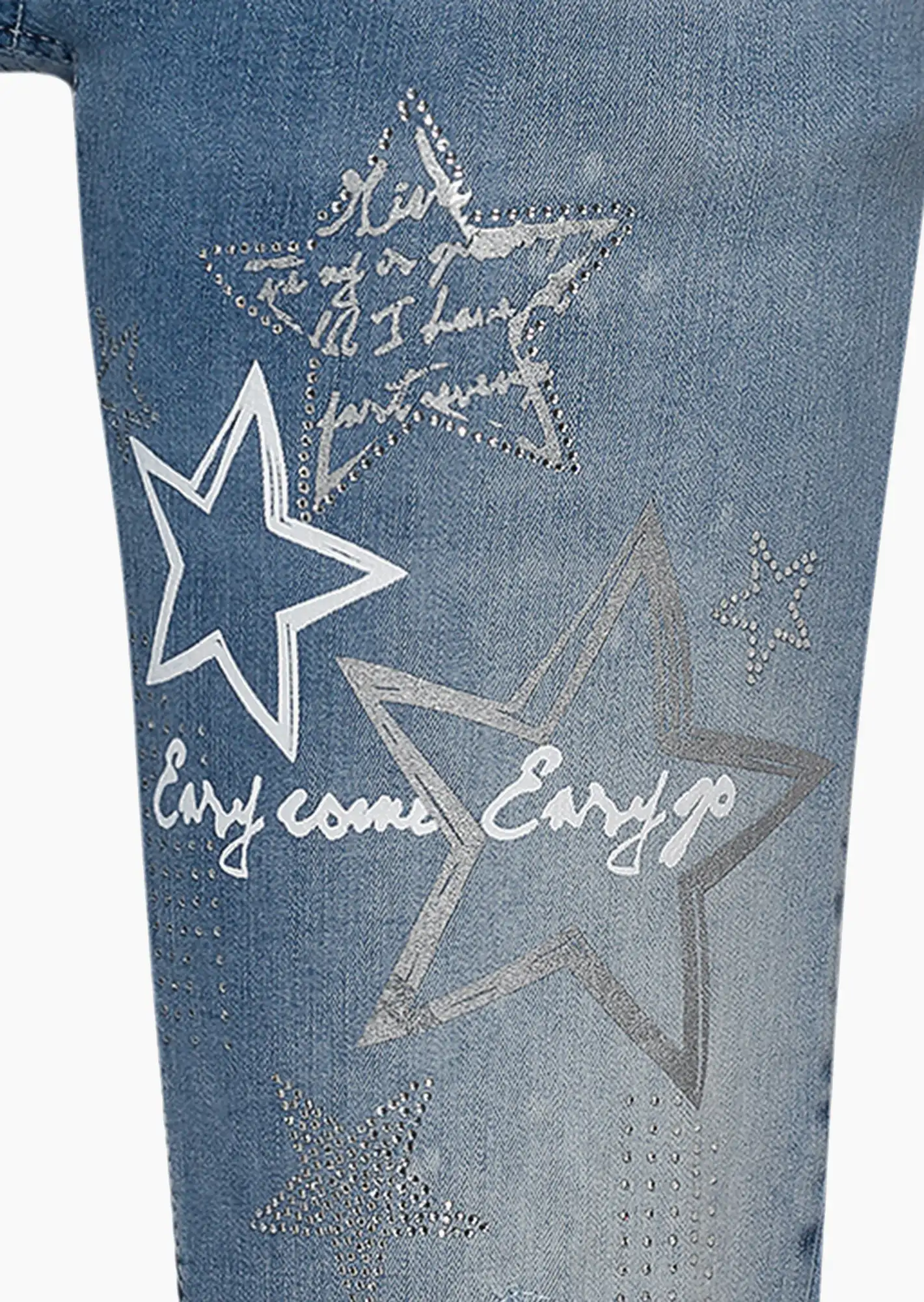 Jeans 'Easy go', light blue denim