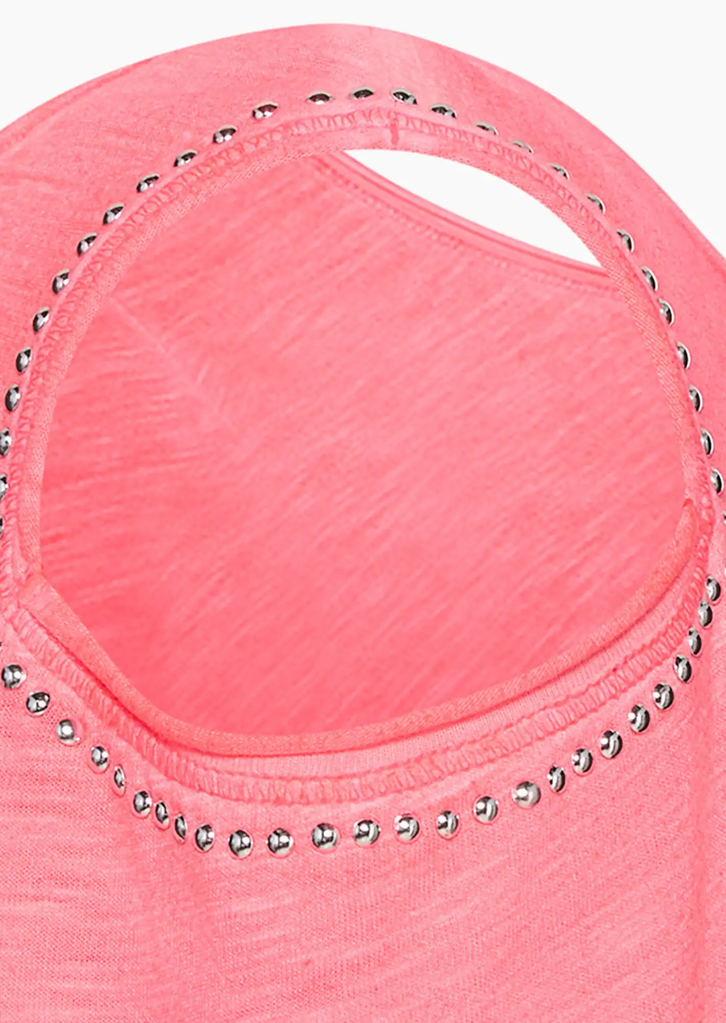 Shirt mit Cut-Outs, neon lobster