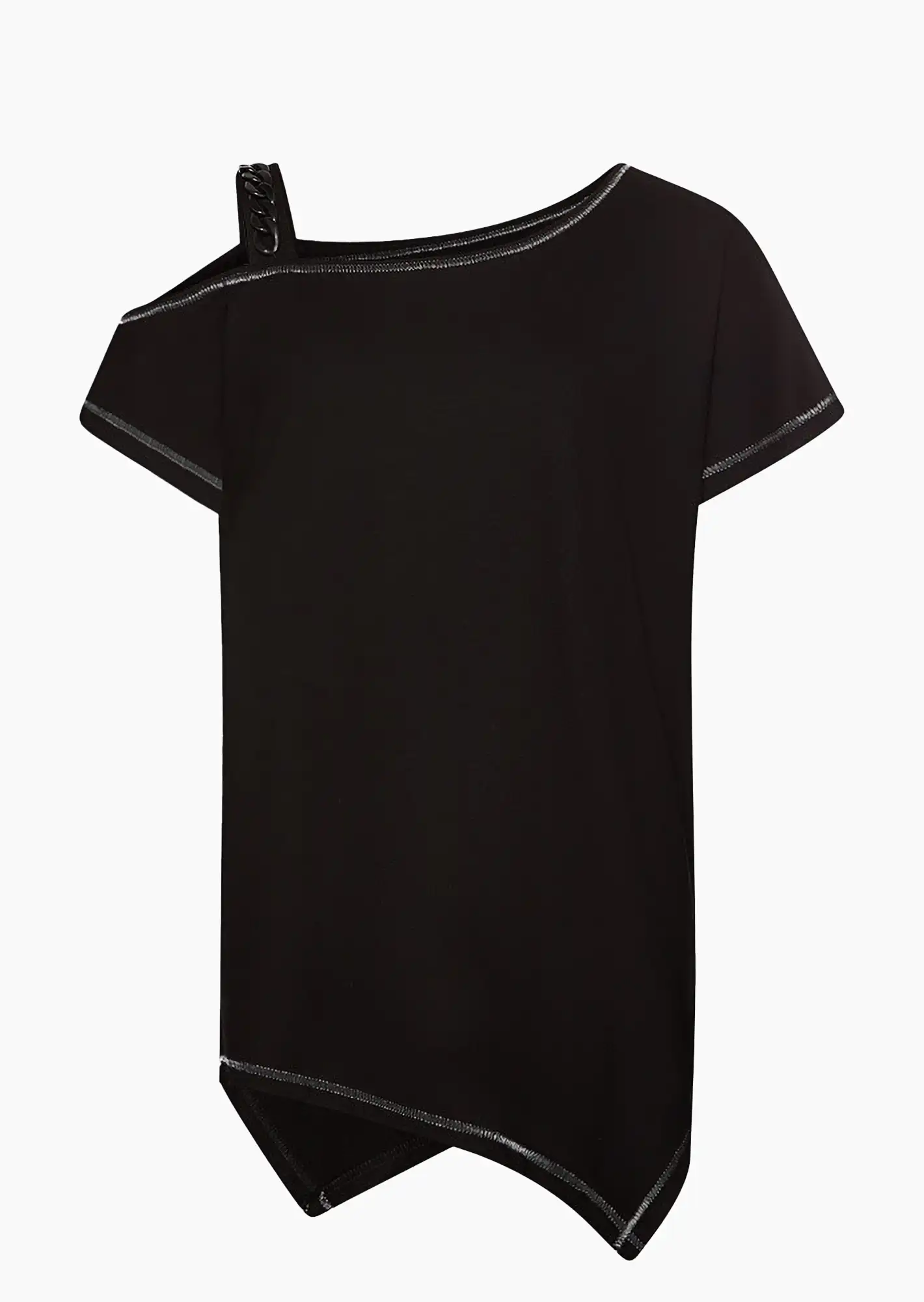 Shirt 'Chain', schwarz
