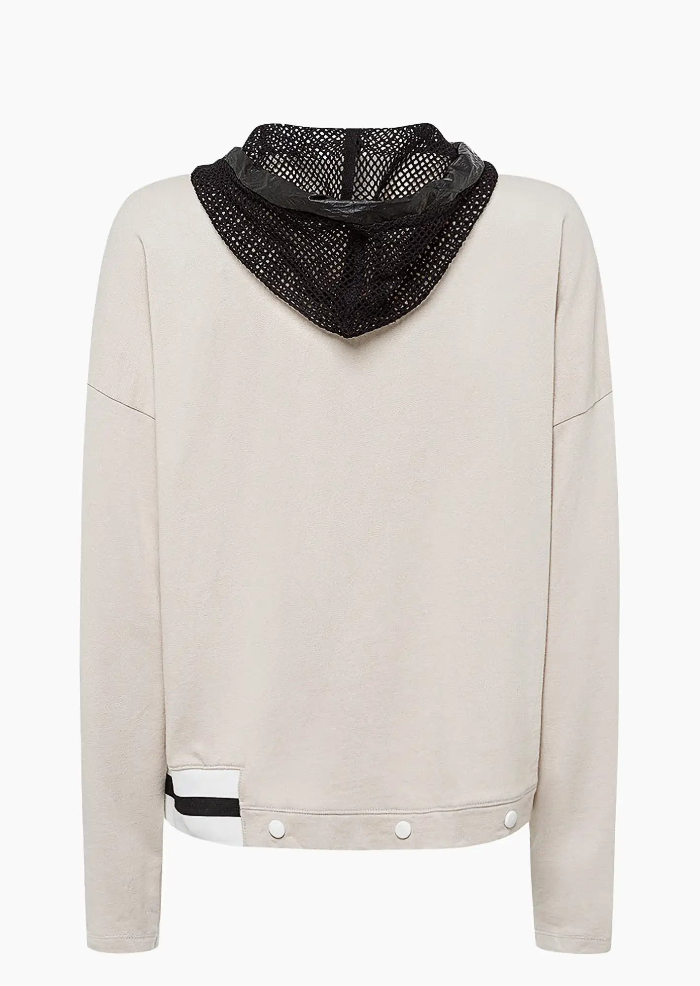 Sweatjacke 'Be you', kitt
