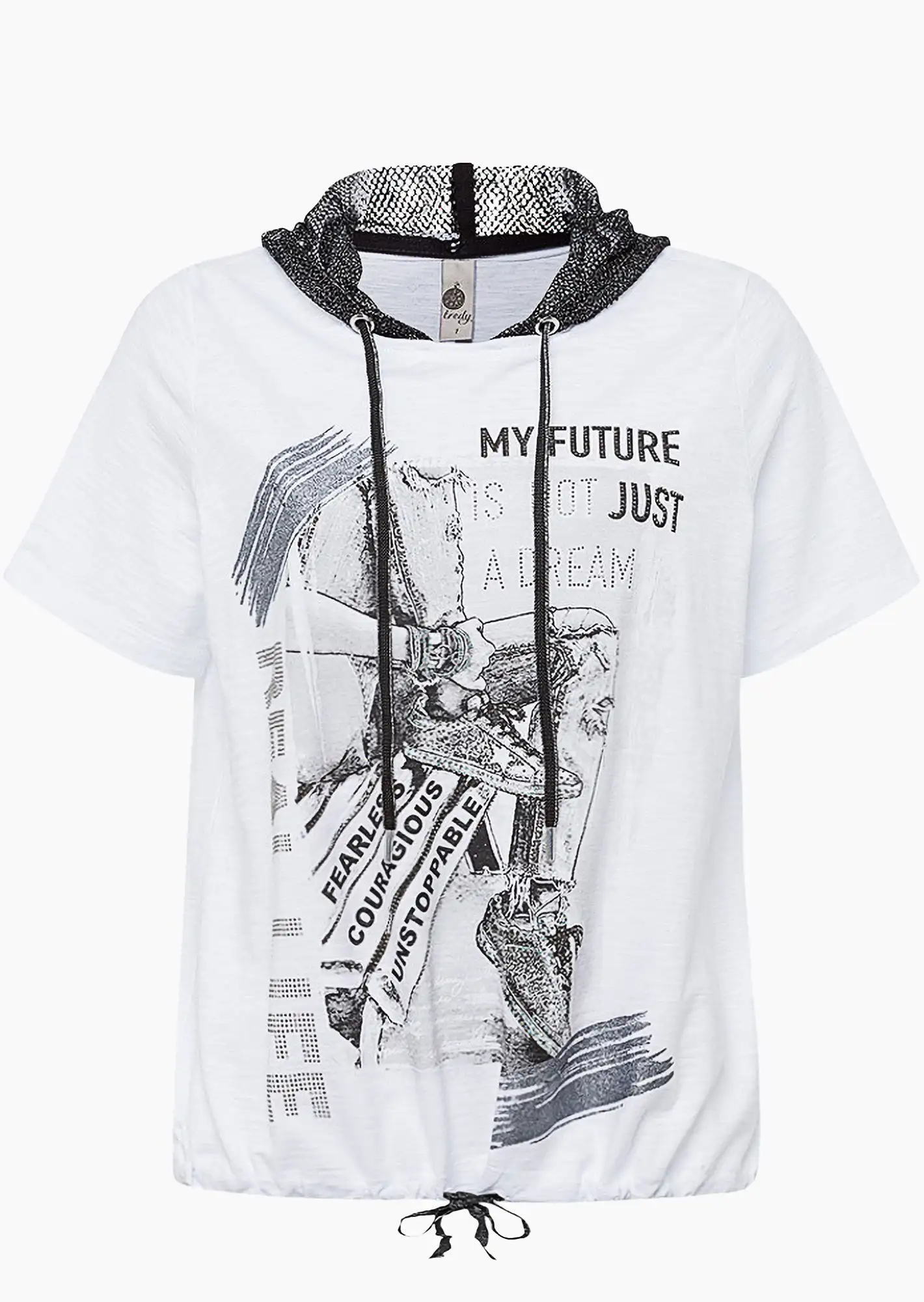 Shirt 'My future', weiß