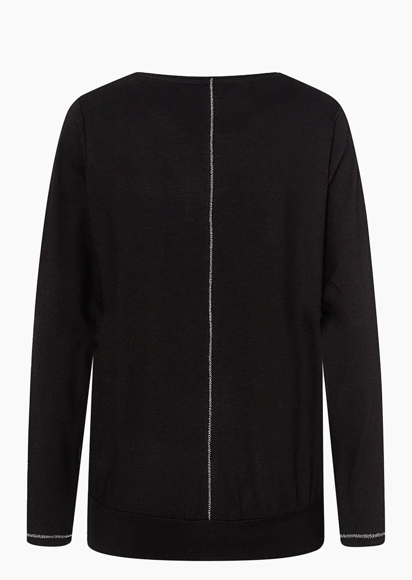 Langarmshirt 'Wild', schwarz