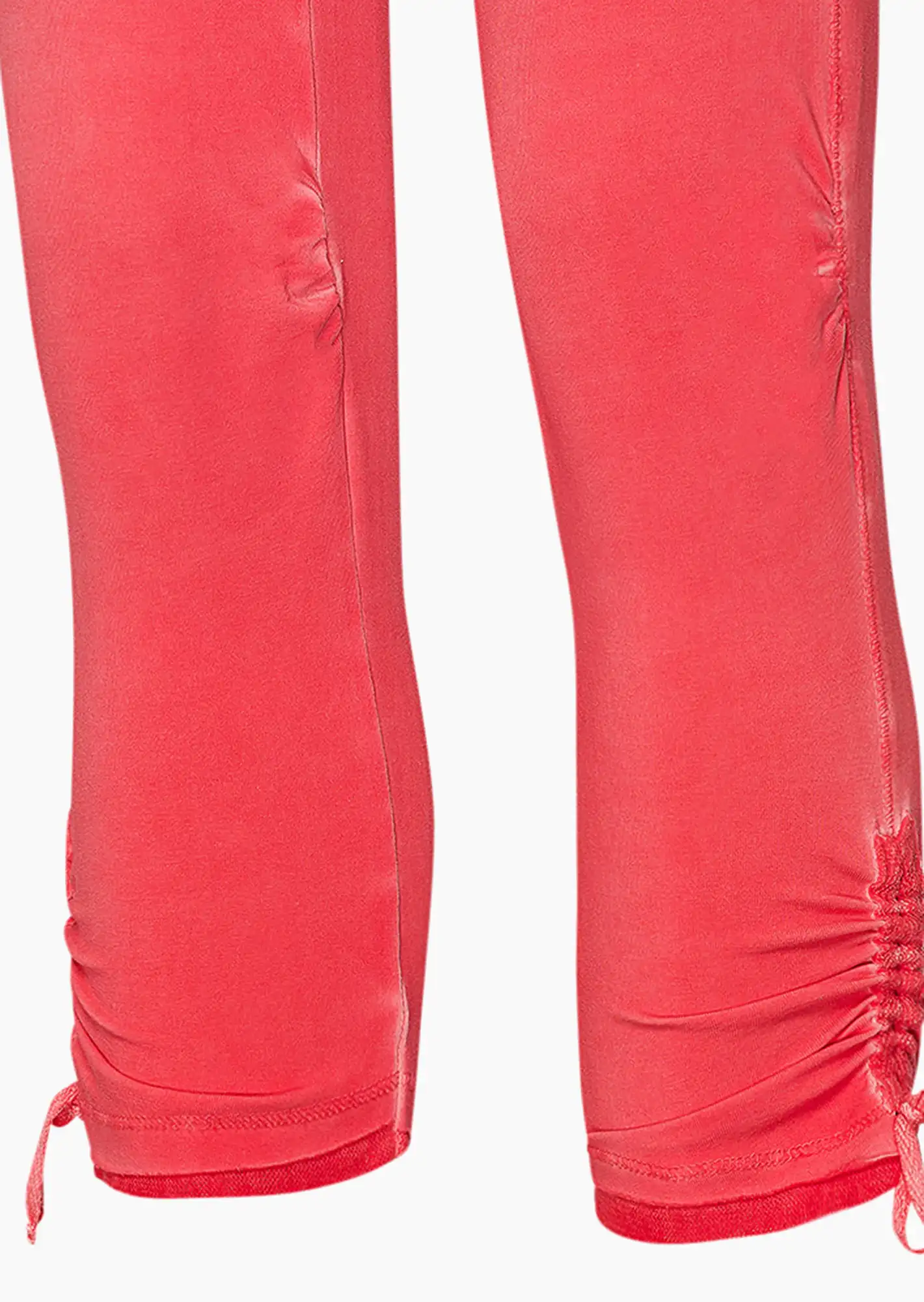 Leggings mit Schnürung, melon