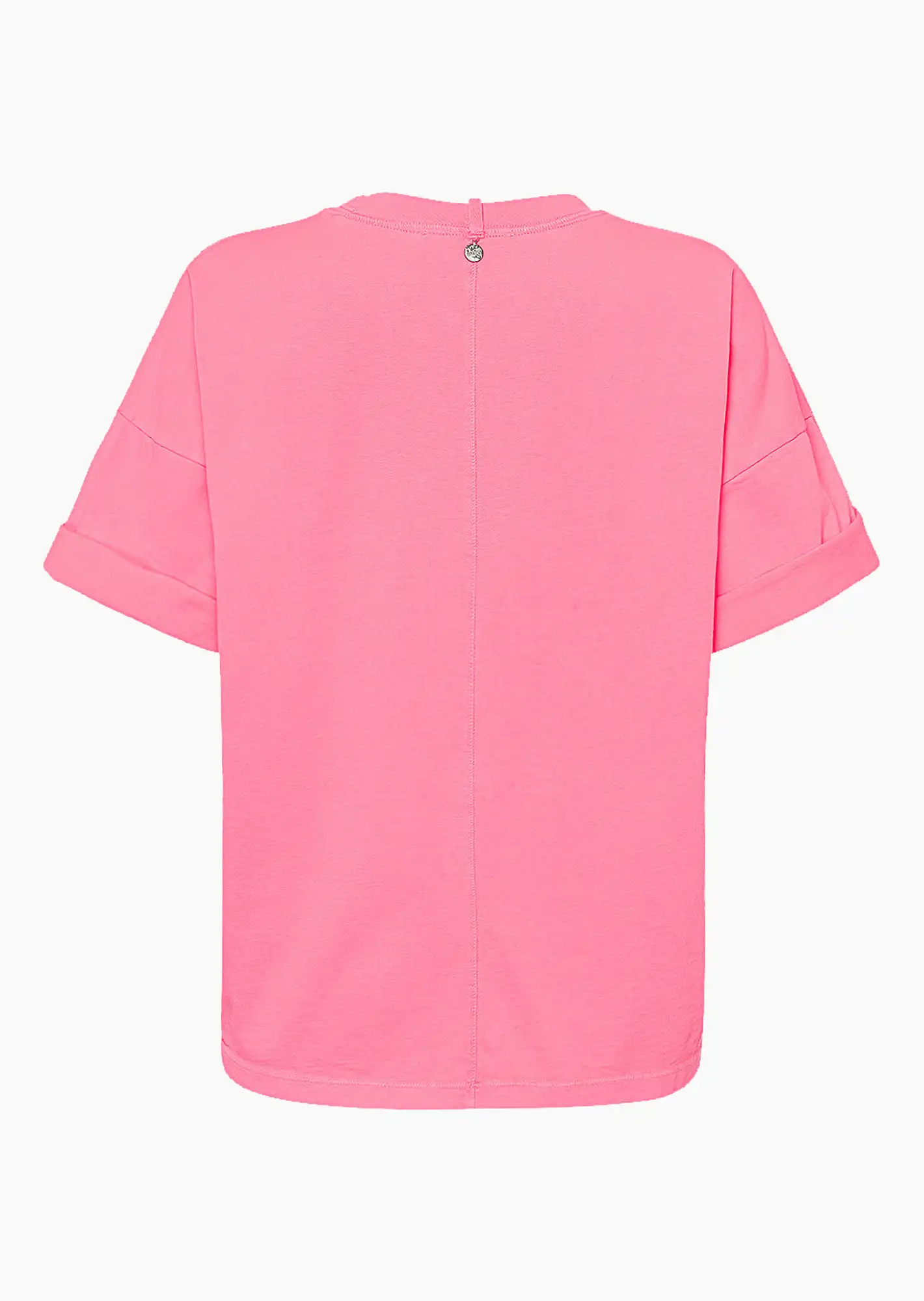 Shirt mit Loch-Optik, neon lobster