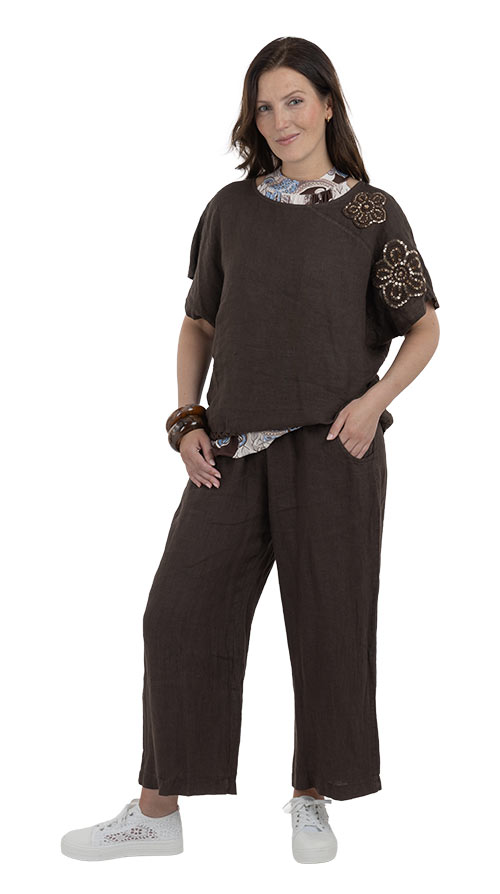 Leinenlook