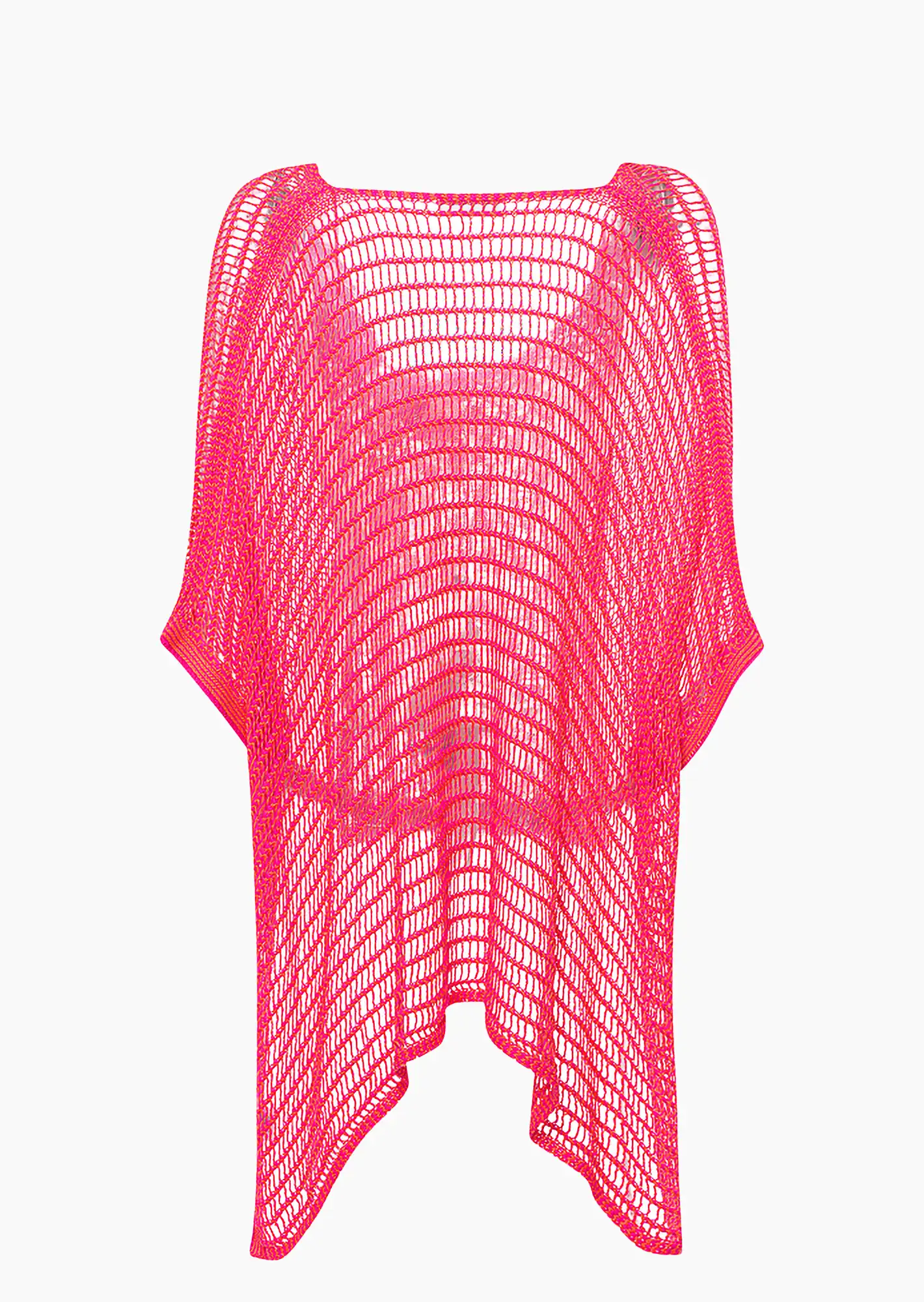 Strickweste, neon lobster