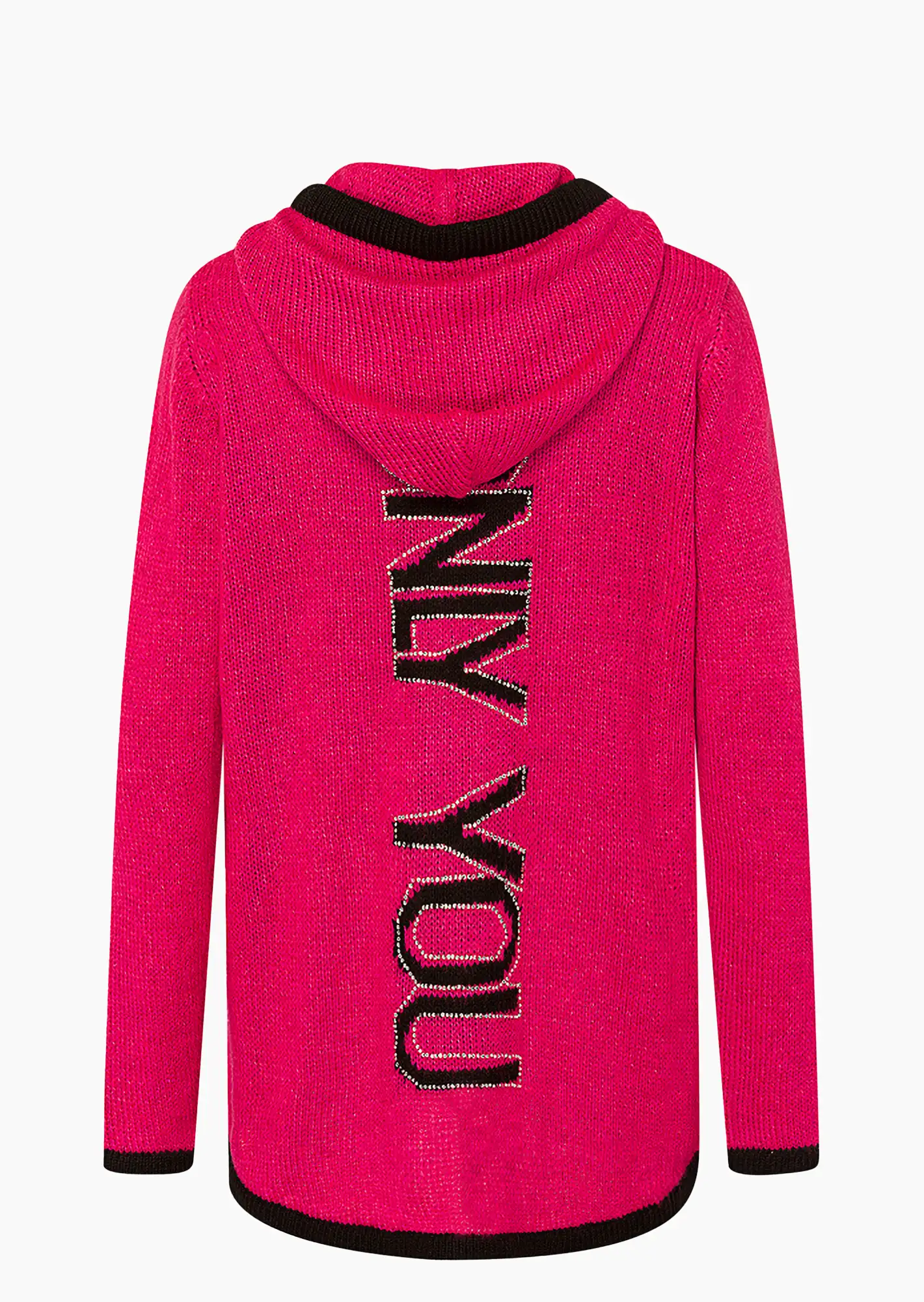 Strickjacke 'Be the best', pink flash