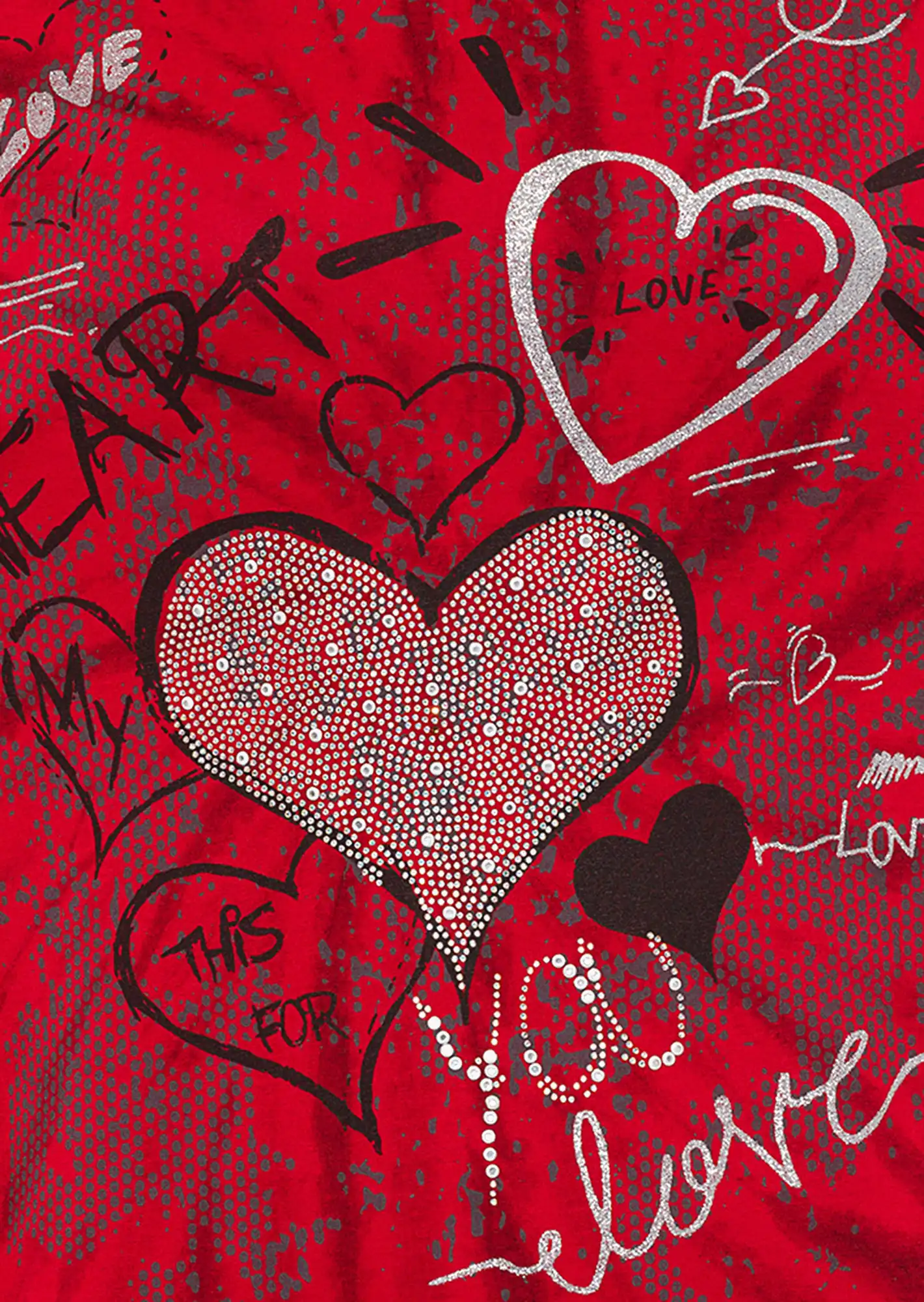 Shirt 'Heart', tredyrot