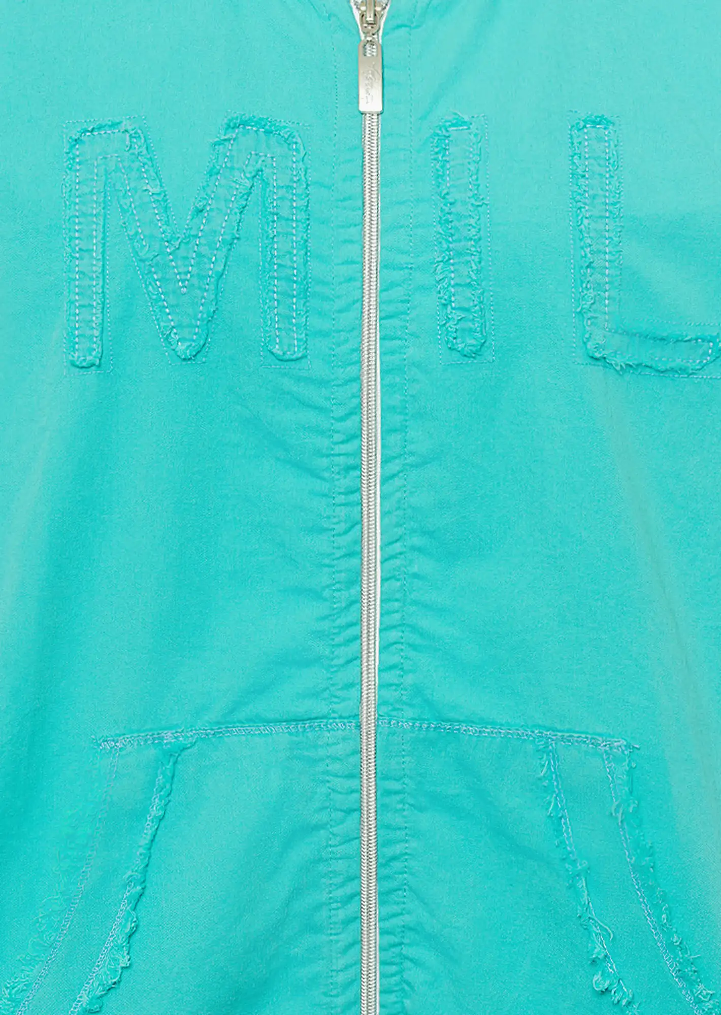 Jacke 'Smile', blue fluro