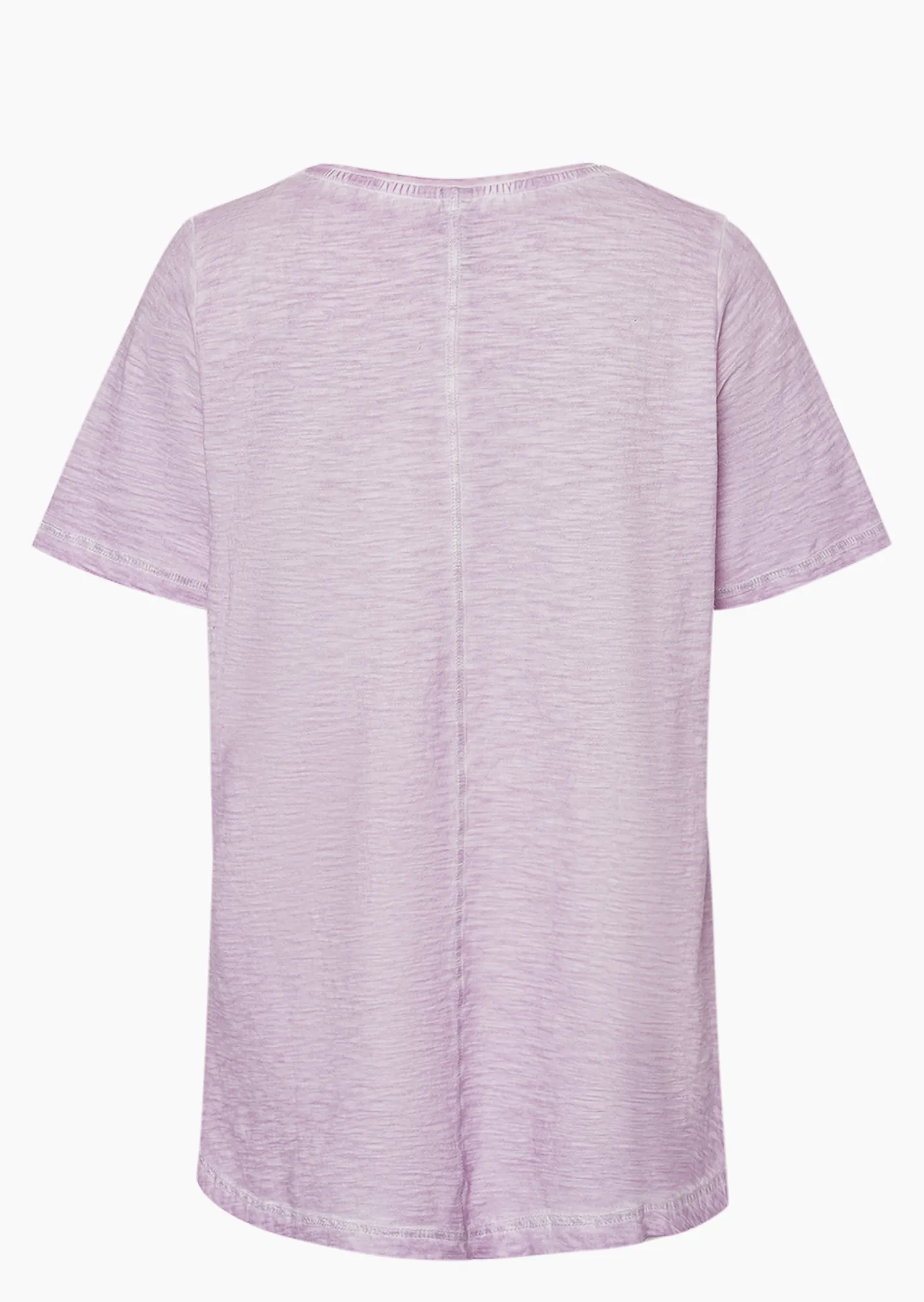Shirt 'Start doing', flieder