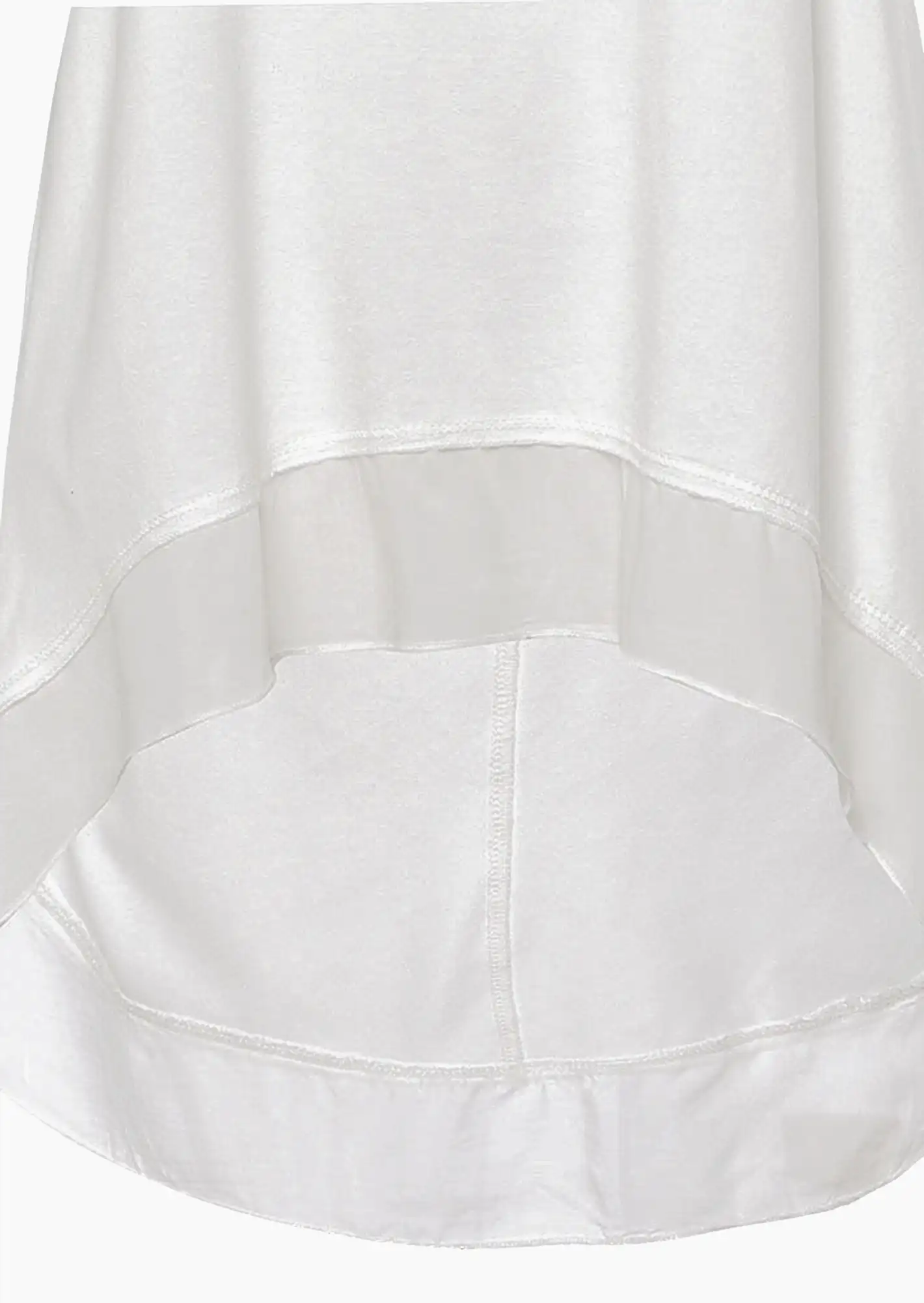 Top 'Vokuhila', offwhite