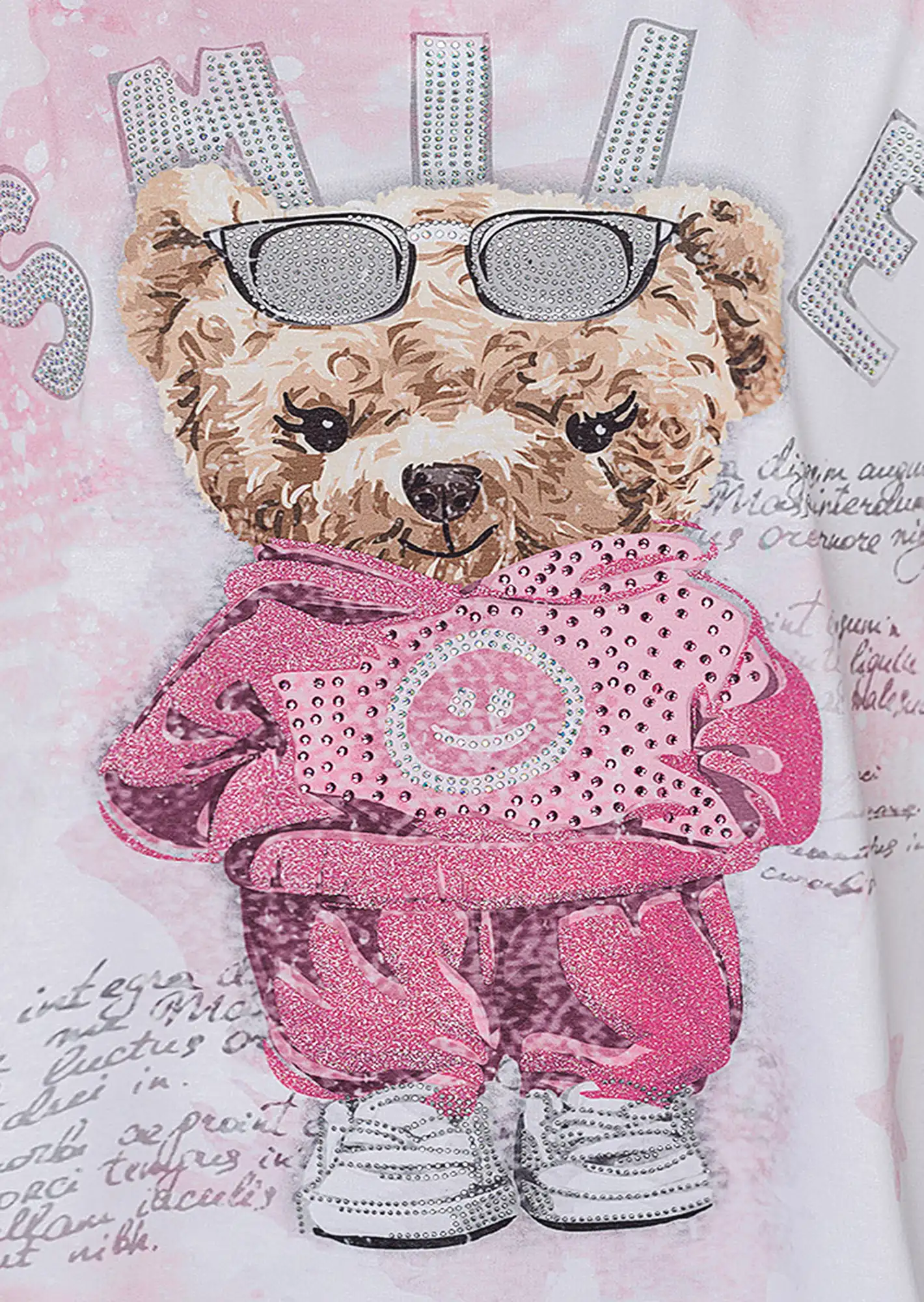 Shirt 'Bear', rosenholz