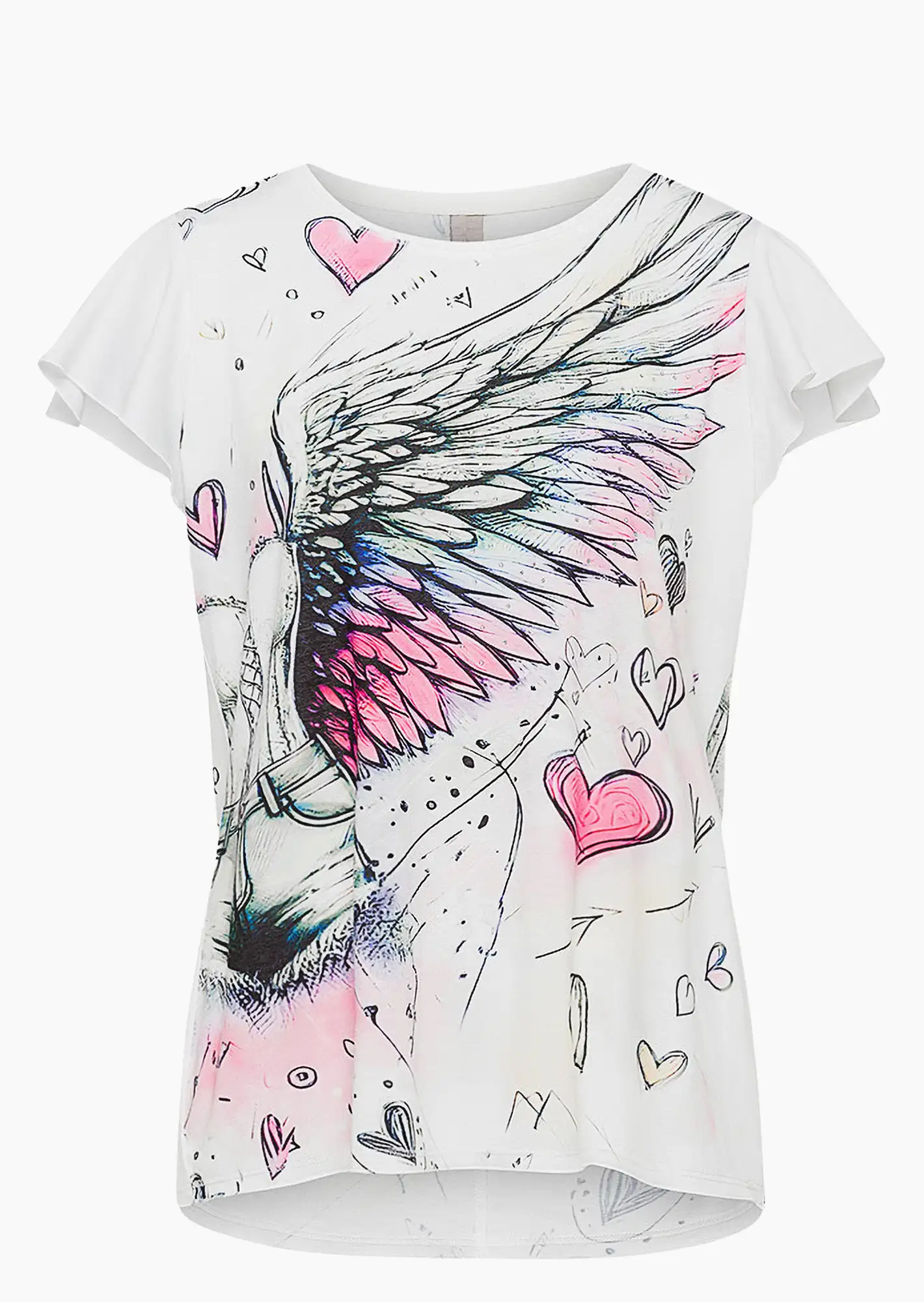 Shirt 'Wing', offwhite