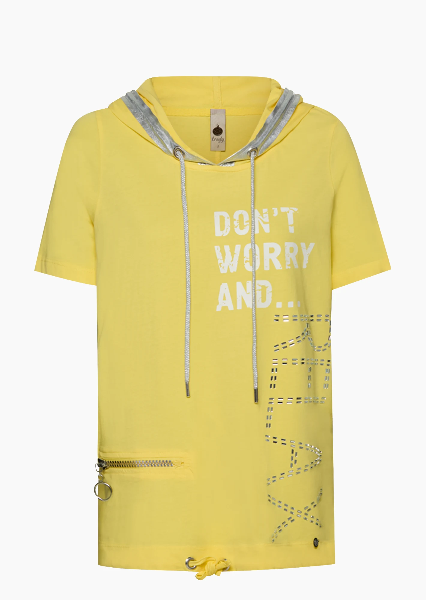 Shirt 'Relax', butter yellow