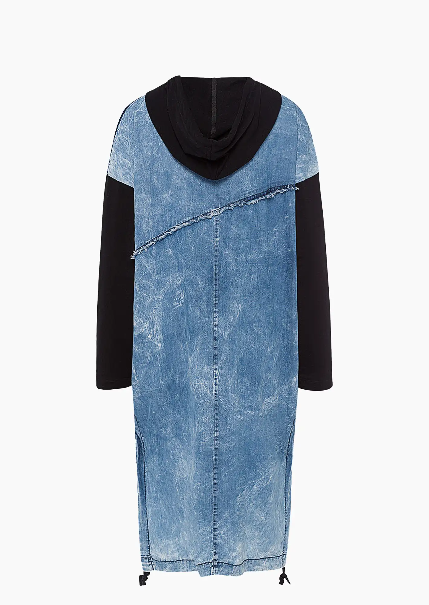 Mantel in Denim-Optik, blue denim