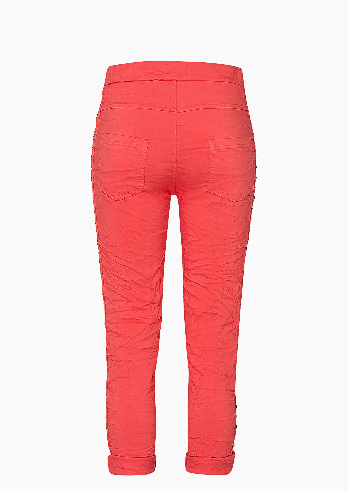 Joggpants mit Nieten, melon