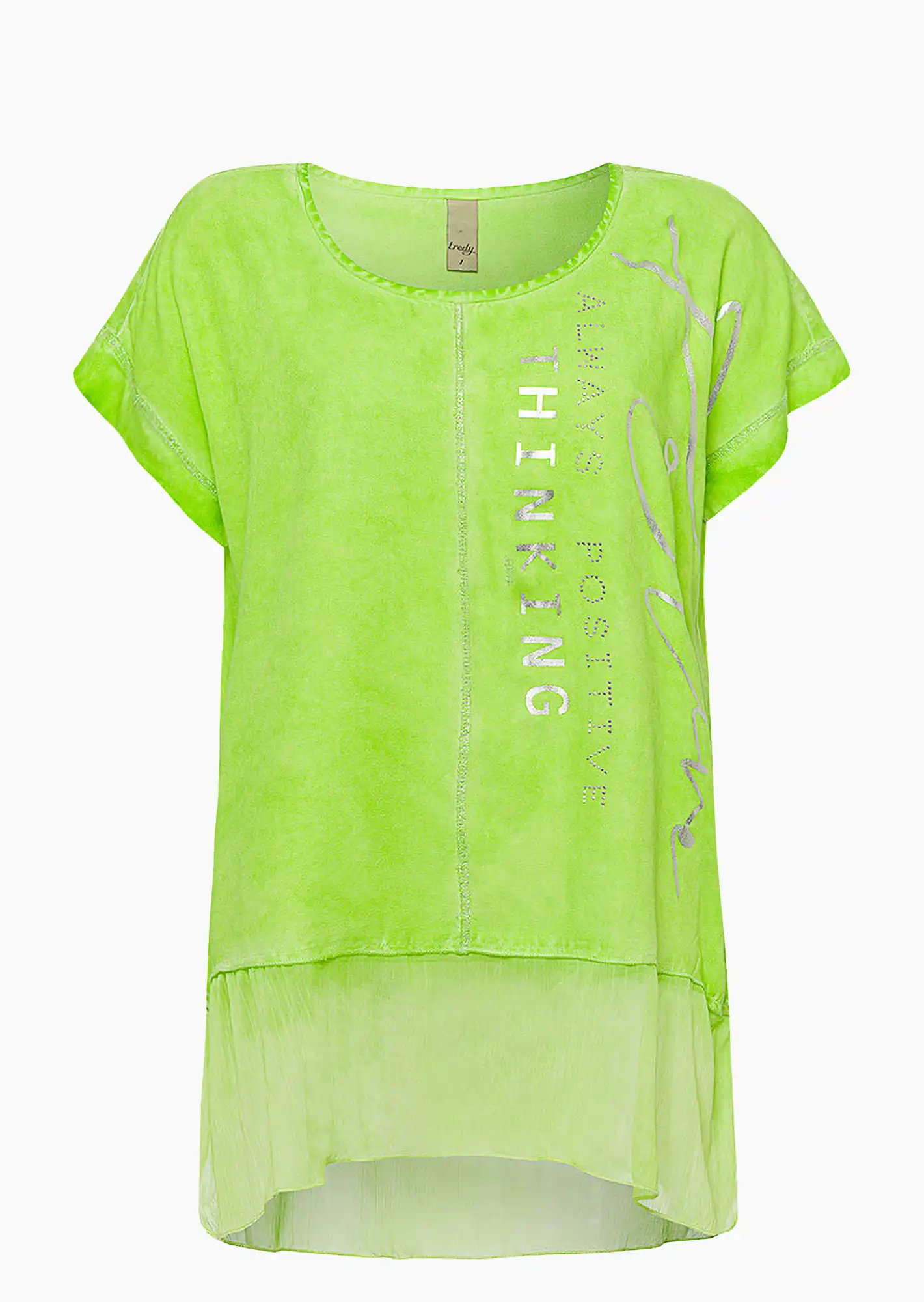 Bluse 'Positive', apfel