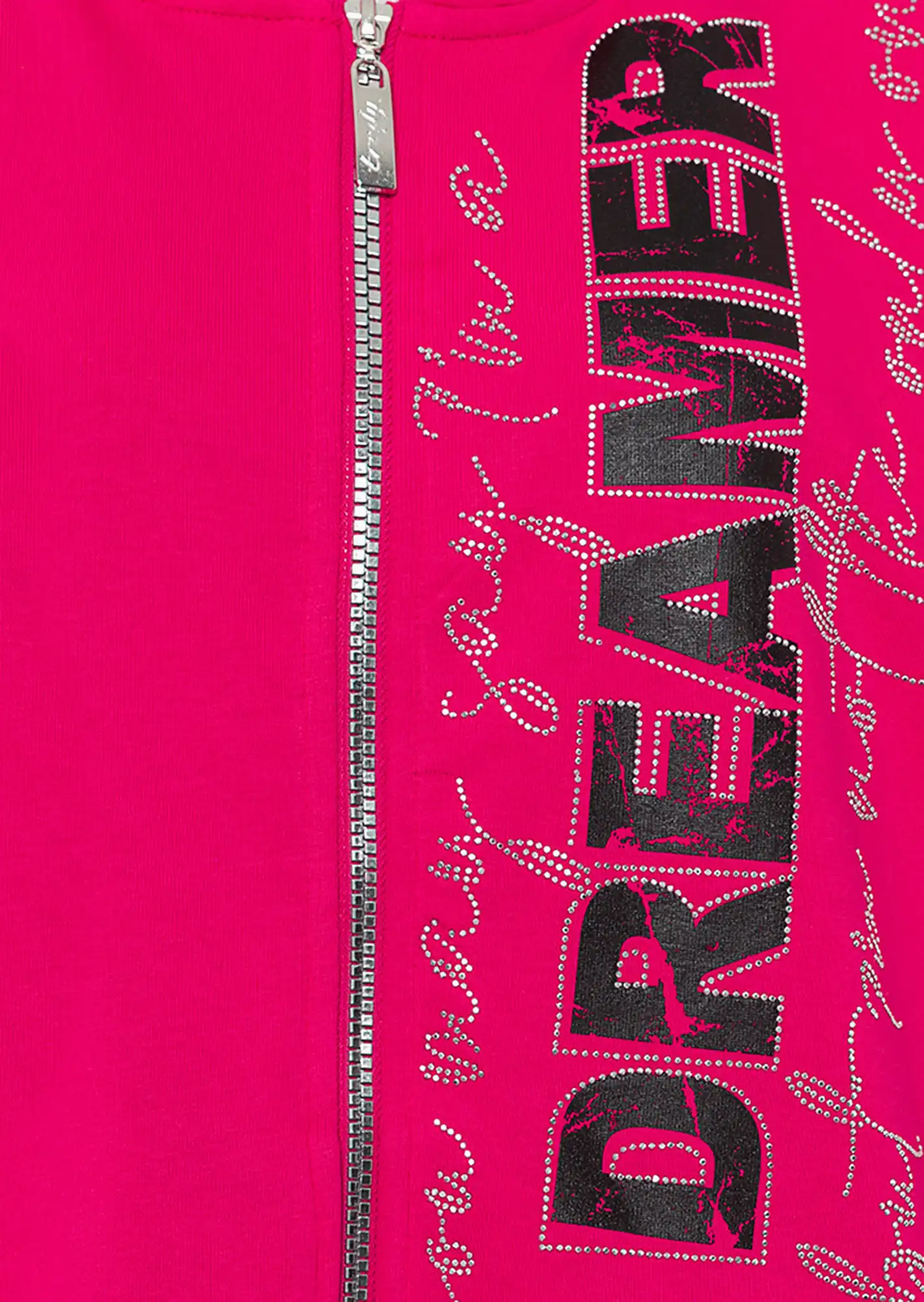 Sweatjacke 'Dreamer', pink flash