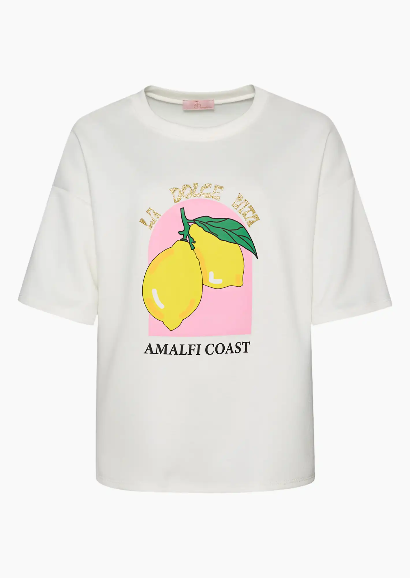 Shirt 'La dolce vita', offwhite