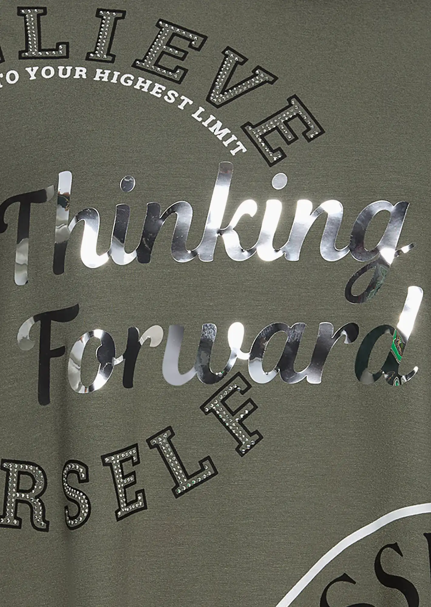 Shirt 'Thinking', khaki