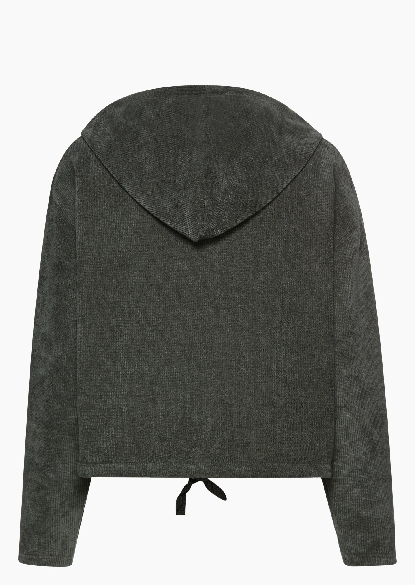 Jacke in Cord-Optik, oliv