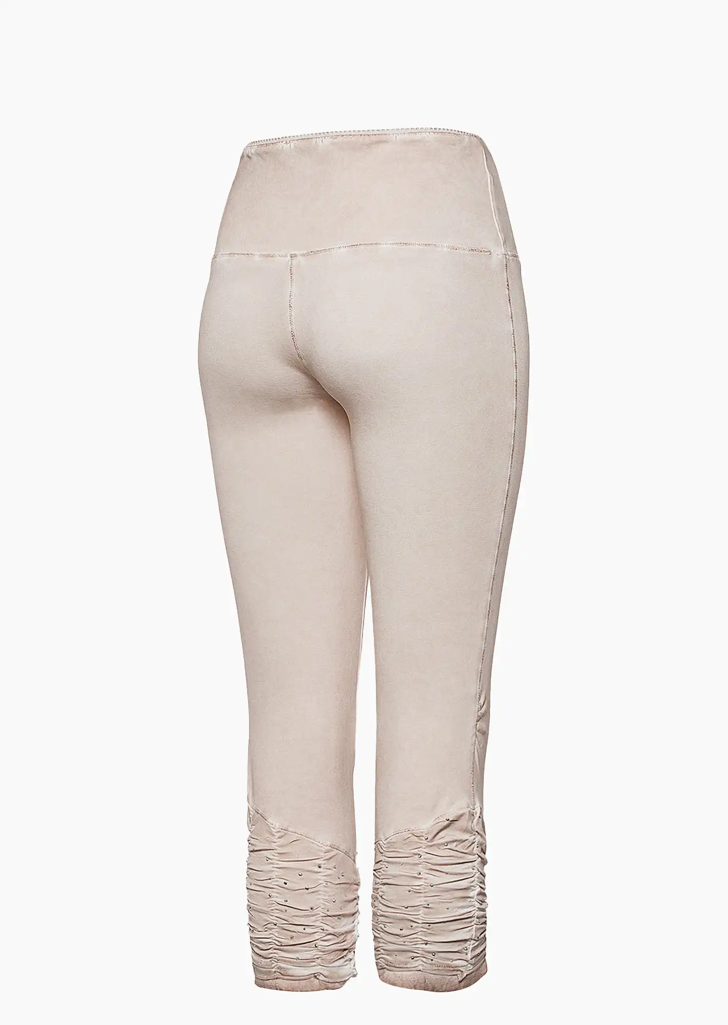 Leggings mit Ziersteinen, sand