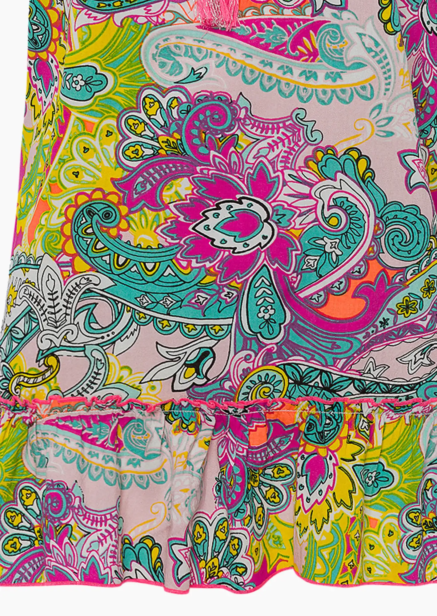 Blusentop 'Paisley', bunt