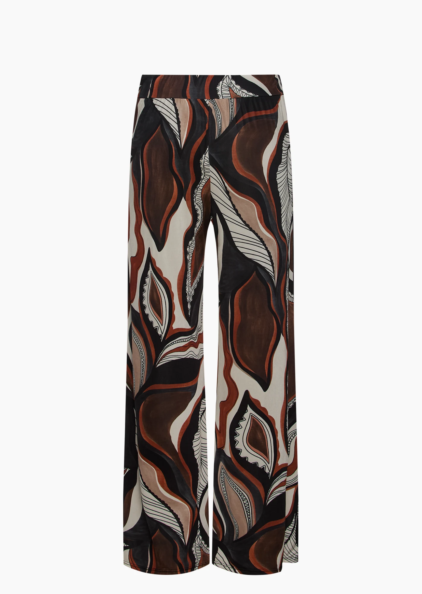 Hose gemustert, mocca