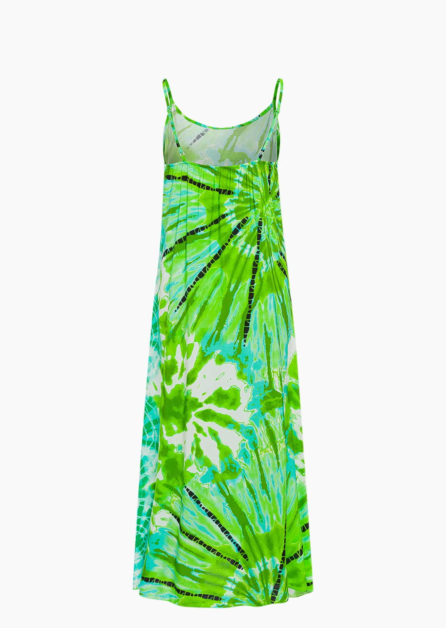 Kleid 'farbenfroh', grün