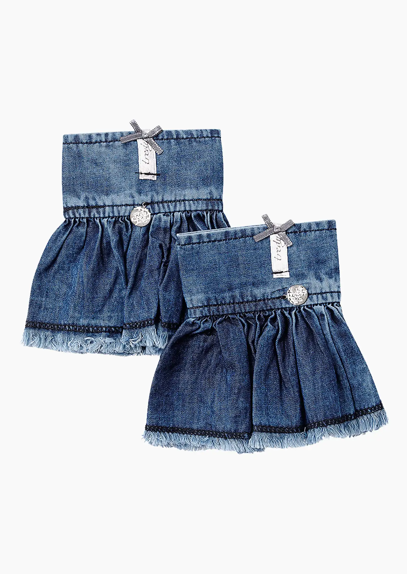 Handstulpen, blue denim