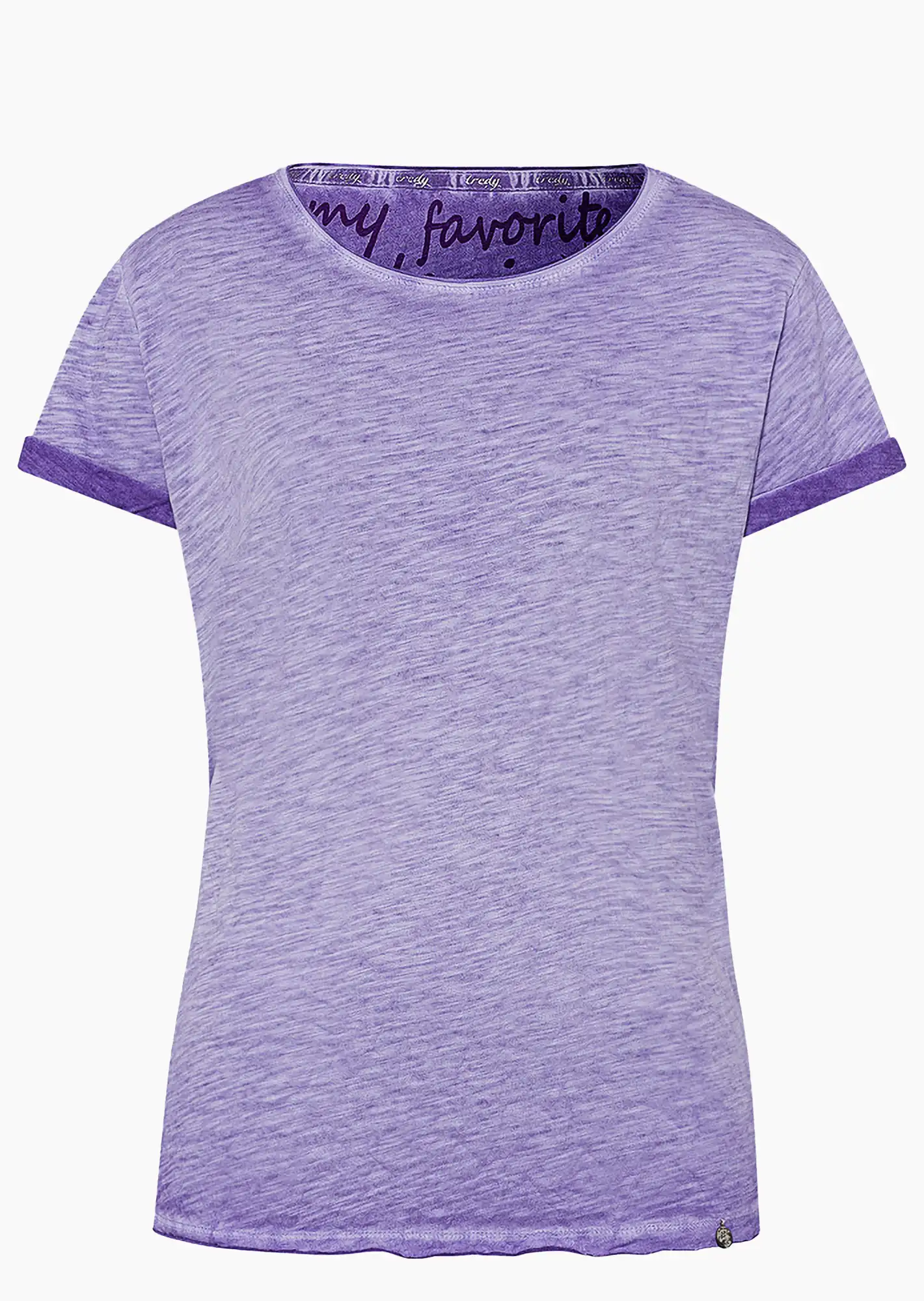 Basic Shirt JENNY, violett