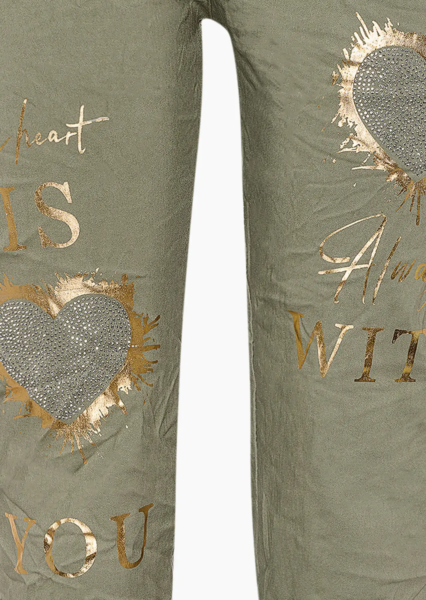 Joggpants 'Always with you', salbei