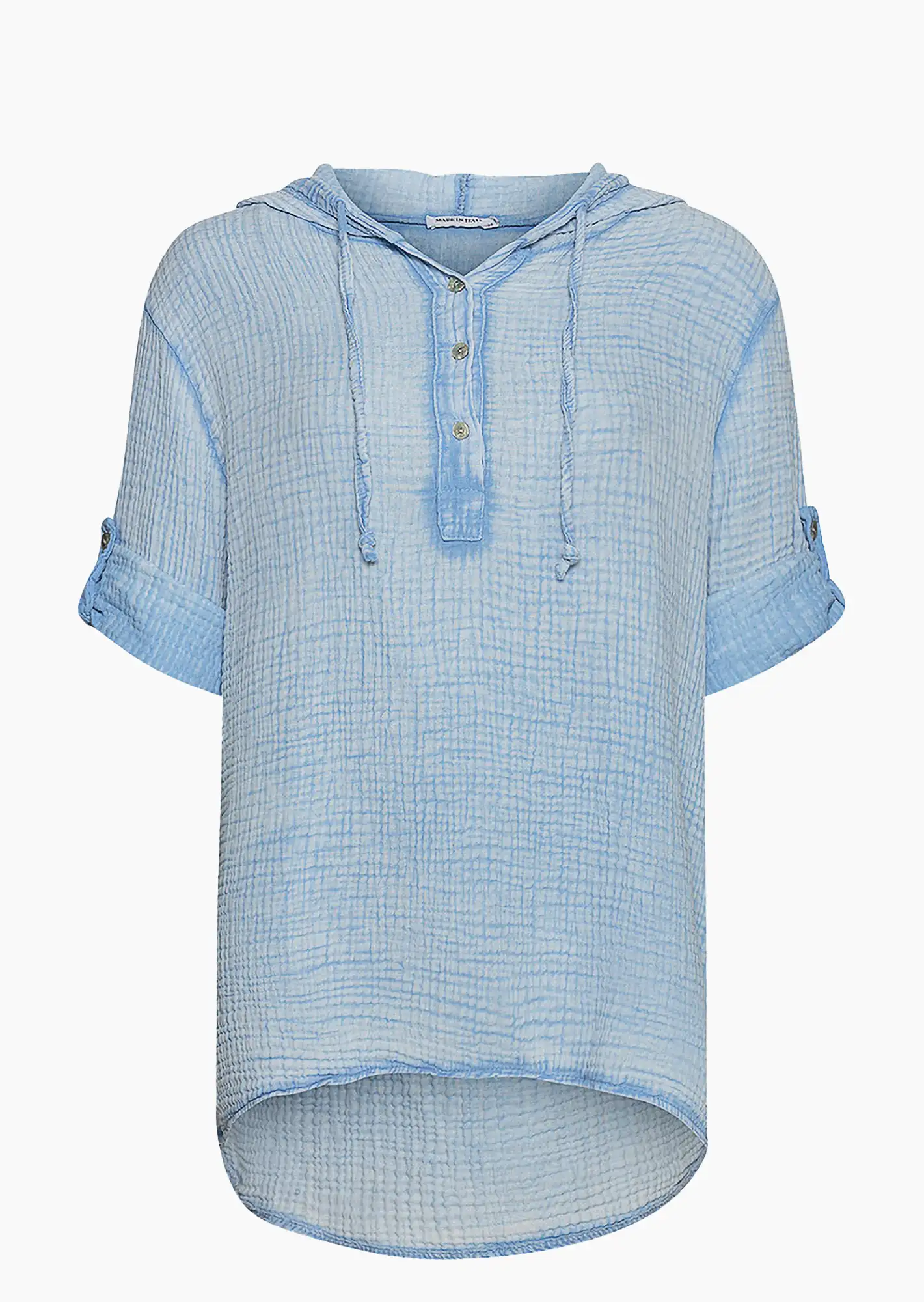 Musselin-Bluse, eiskristall