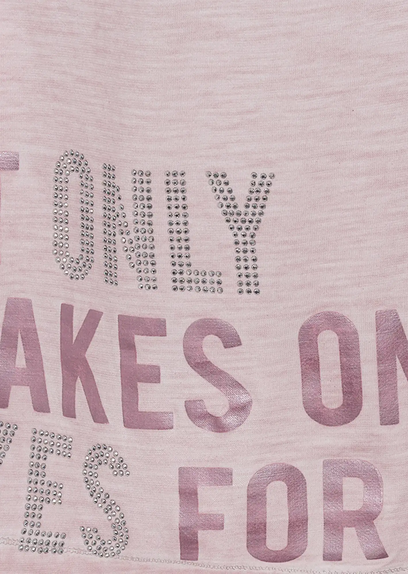 Shirtjacke 'Success', rosenholz