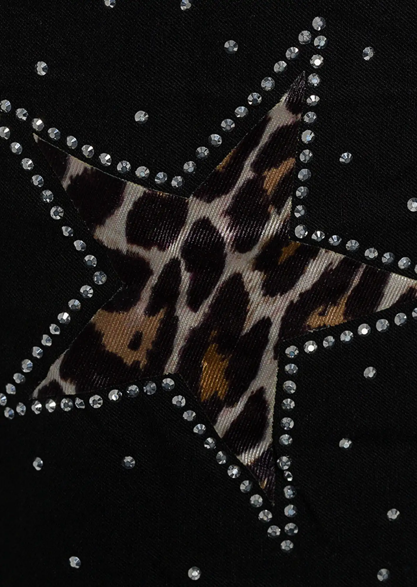 Joggpants 'Stars & Animal', schwarz
