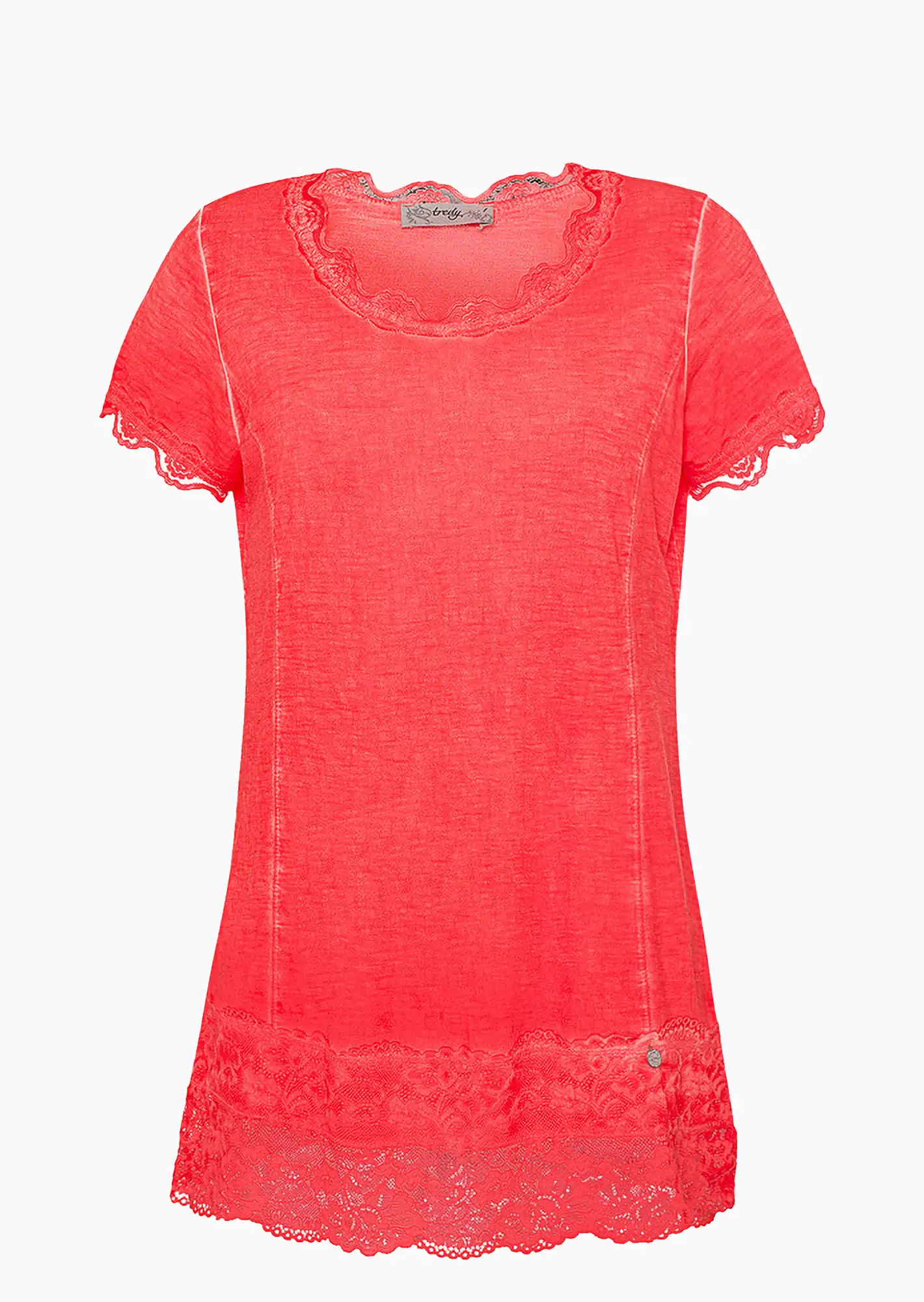 Basic Shirt ANNA, koralle
