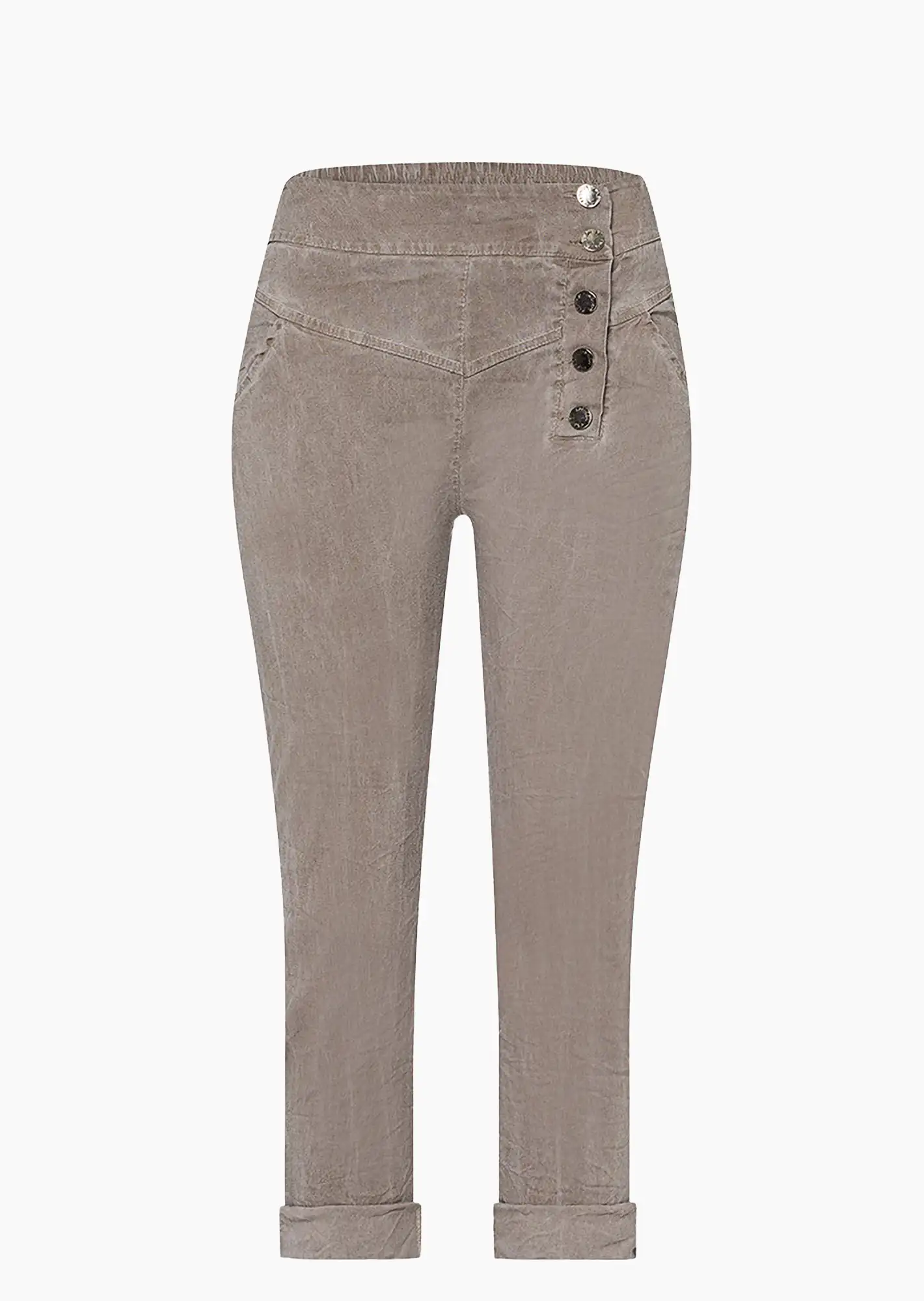 Joggpants mit Knöpfen, pepper