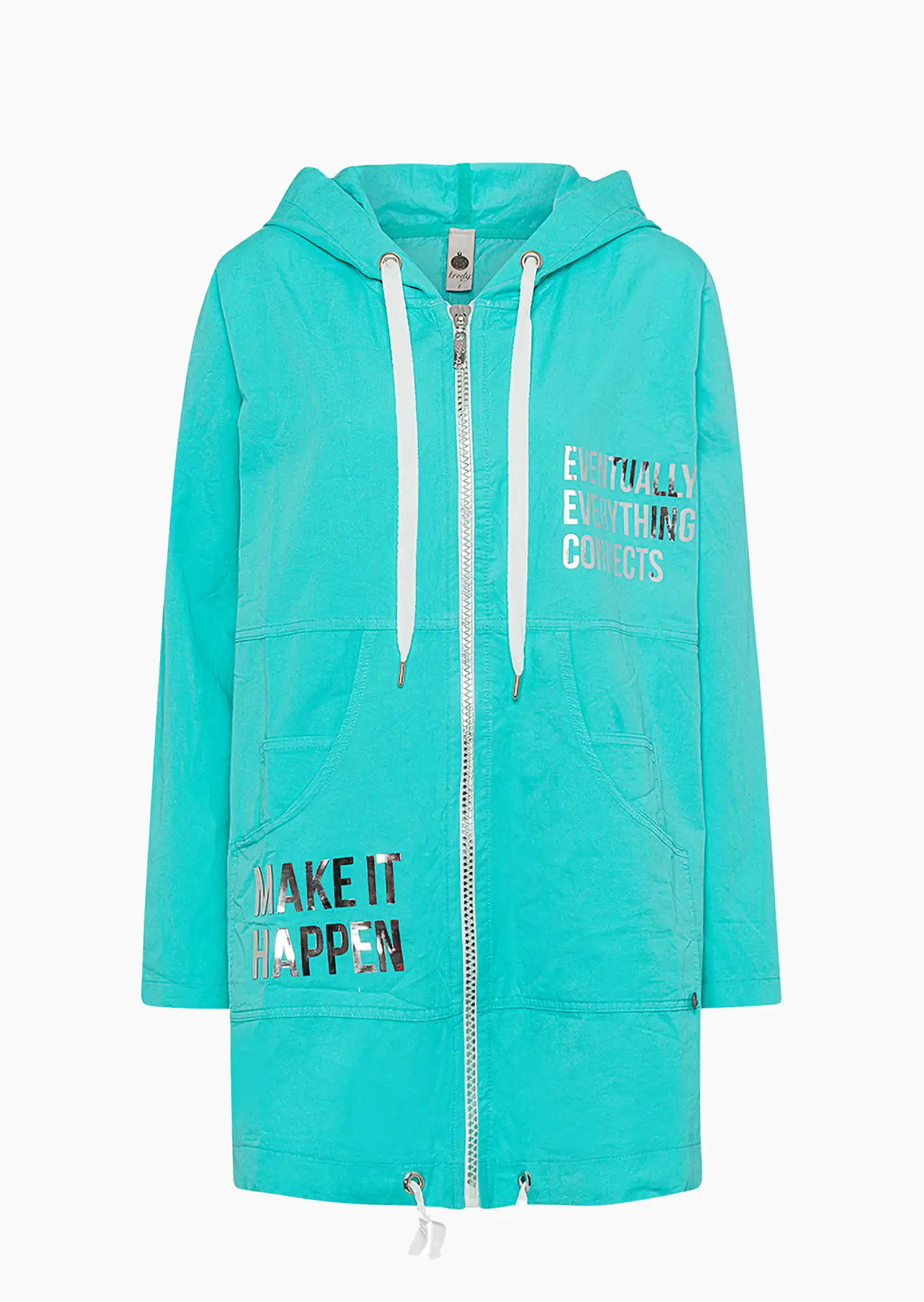 Jacke 'Make it happen', türkis