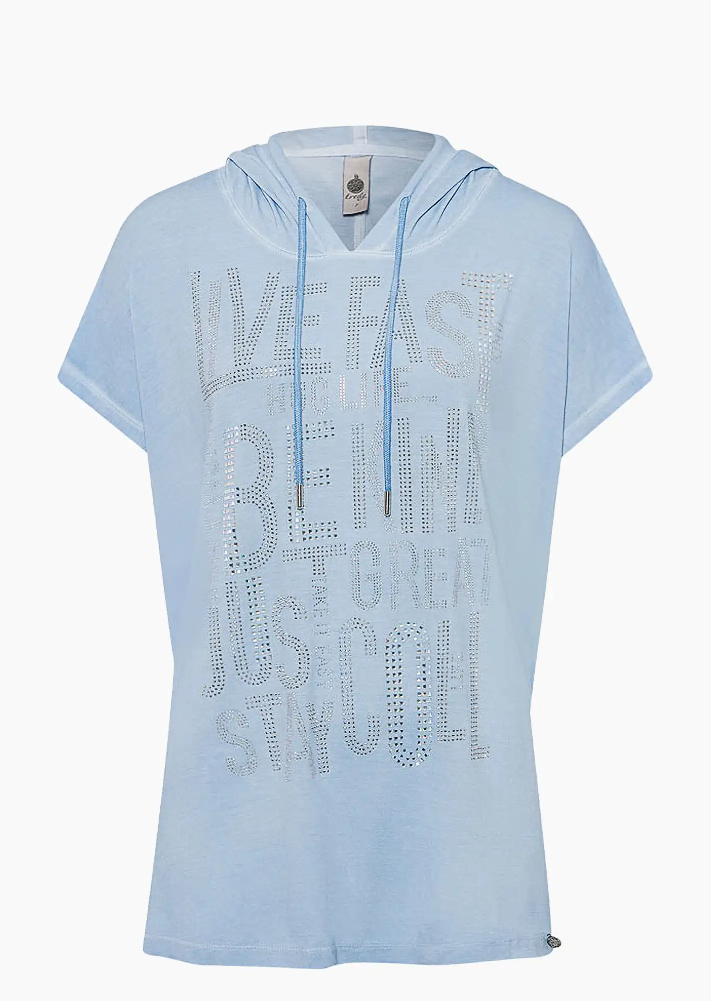Shirt 'Be kind', eiskristall