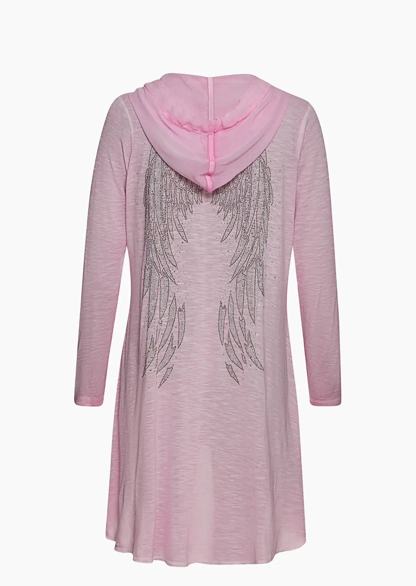 Shirtjacke mit Flügeln, bubblegum