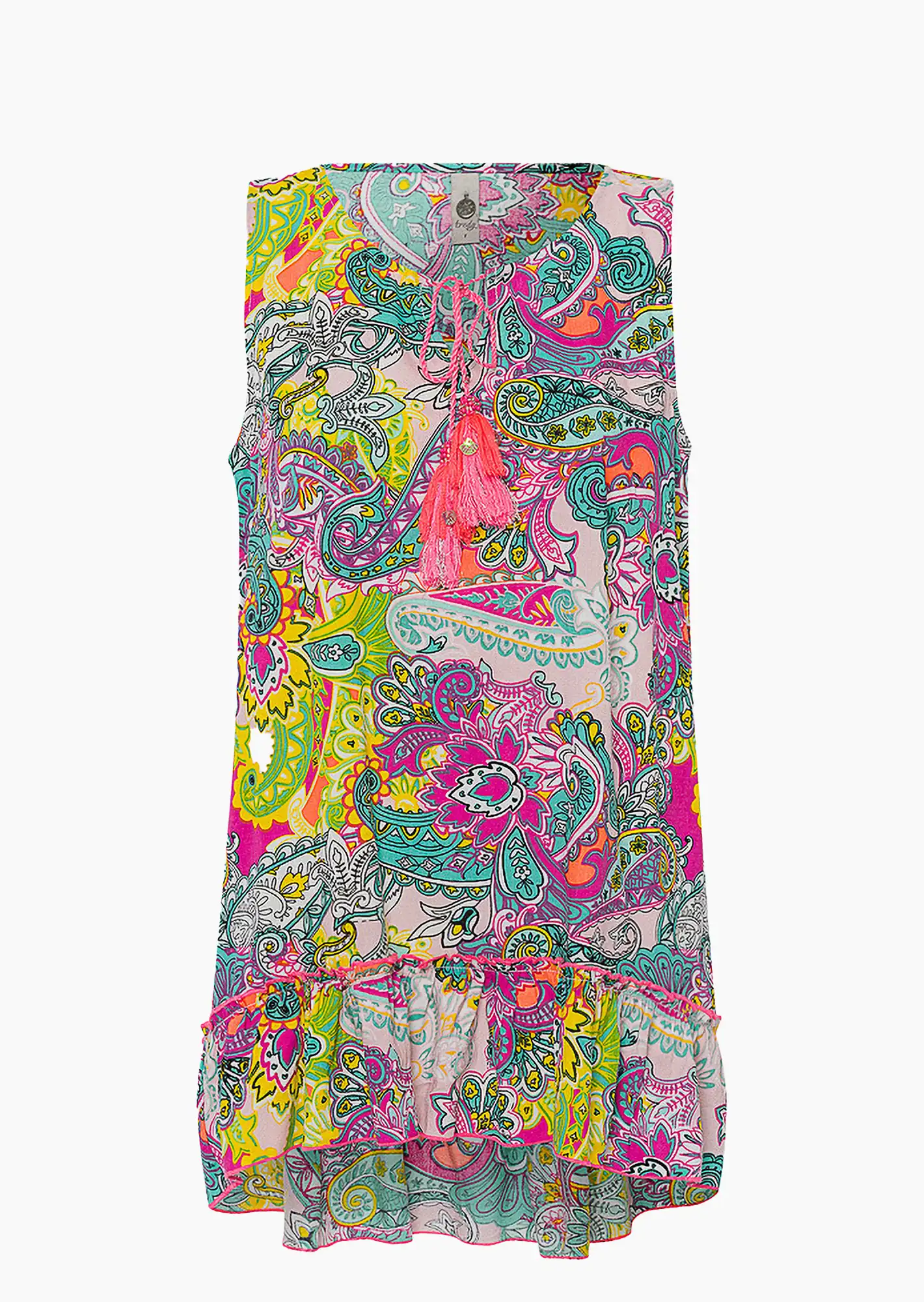 Blusentop 'Paisley', bunt