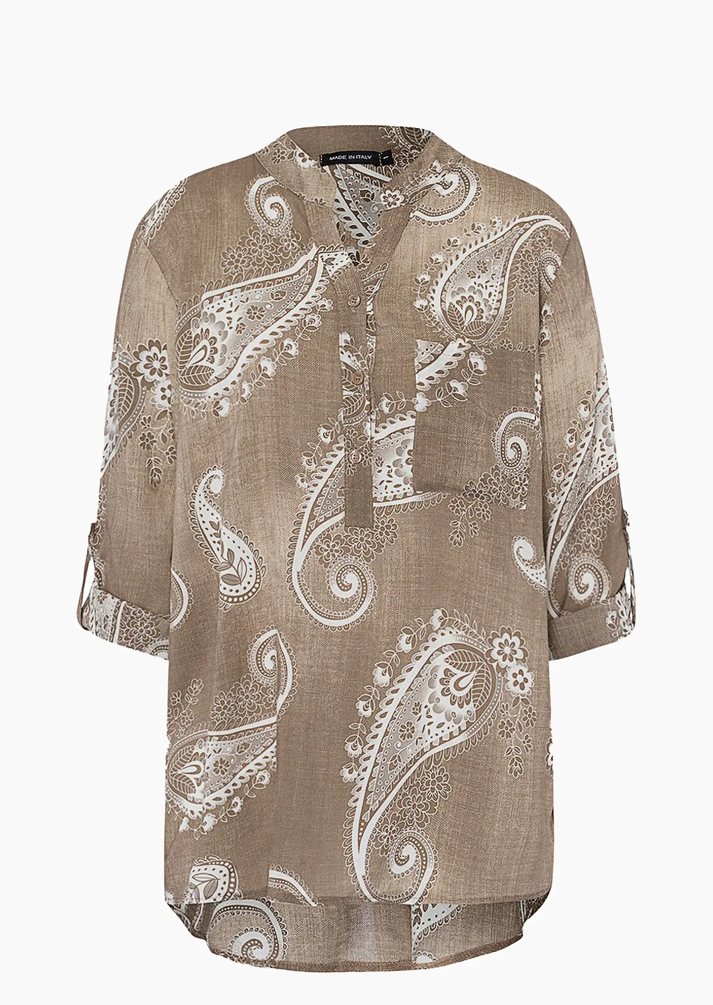 Bluse 'Paisley', pepper