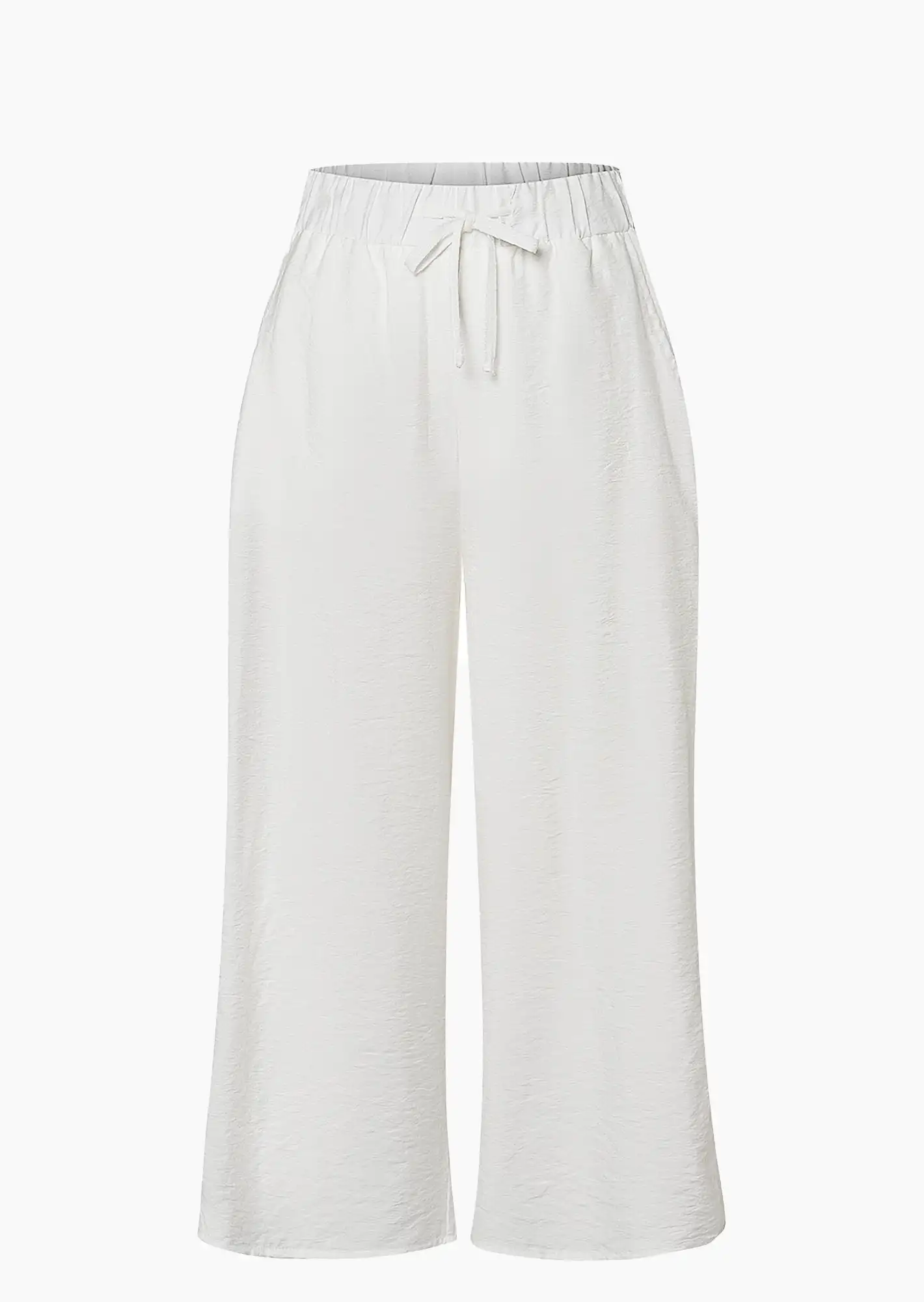 Wide Leg Hose, offwhite