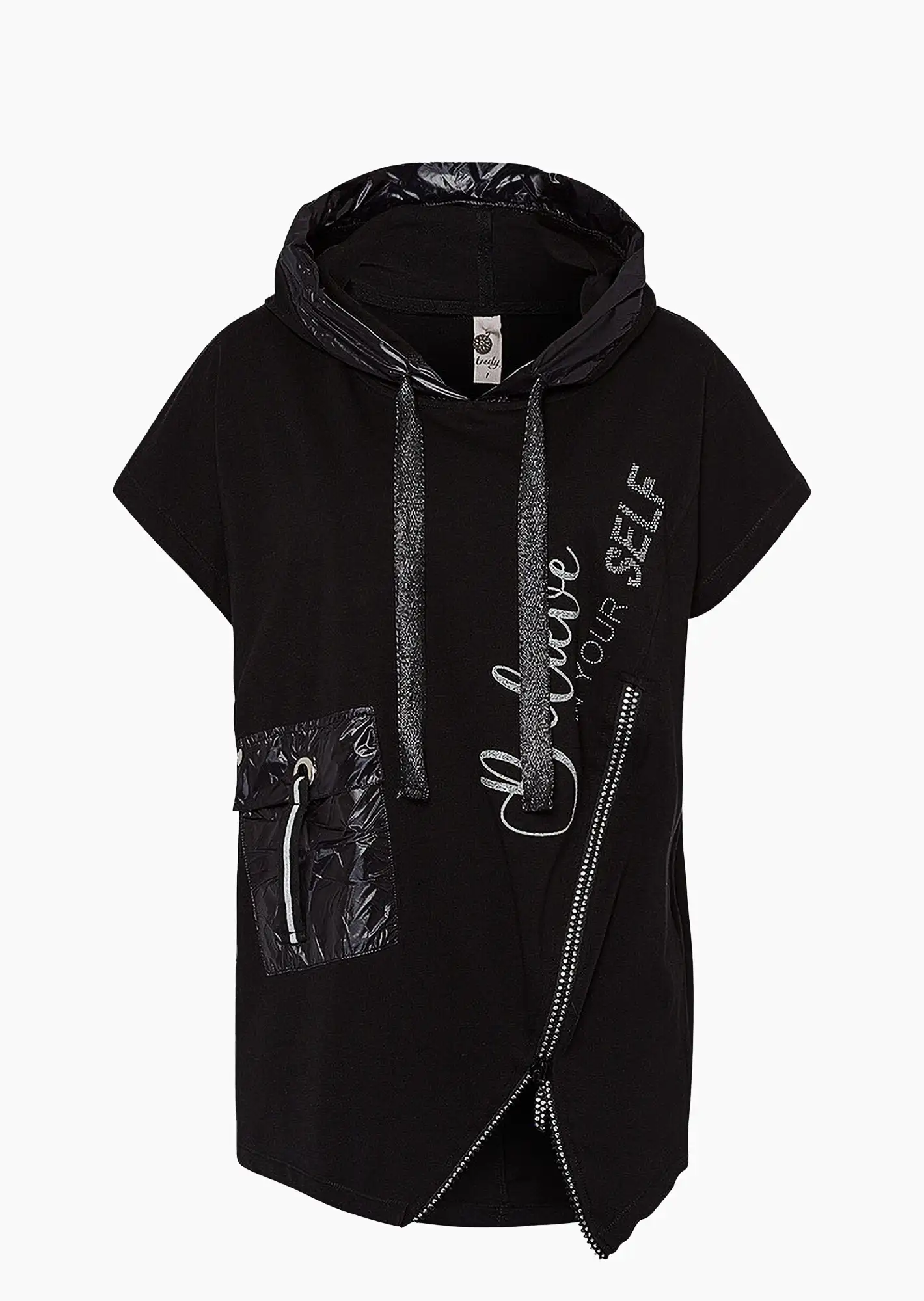 Shirt 'Believe', schwarz