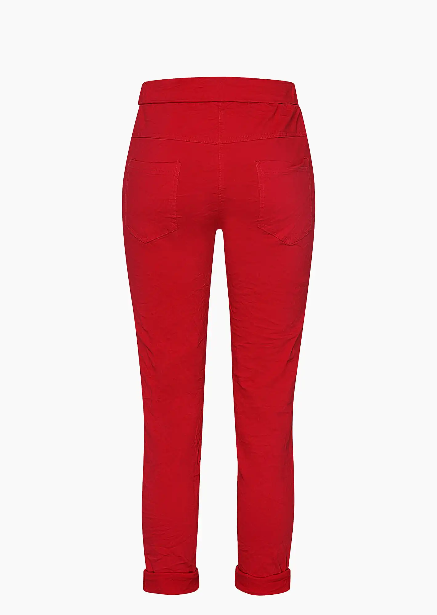 Joggpants mit Ziersteinen, tredyrot