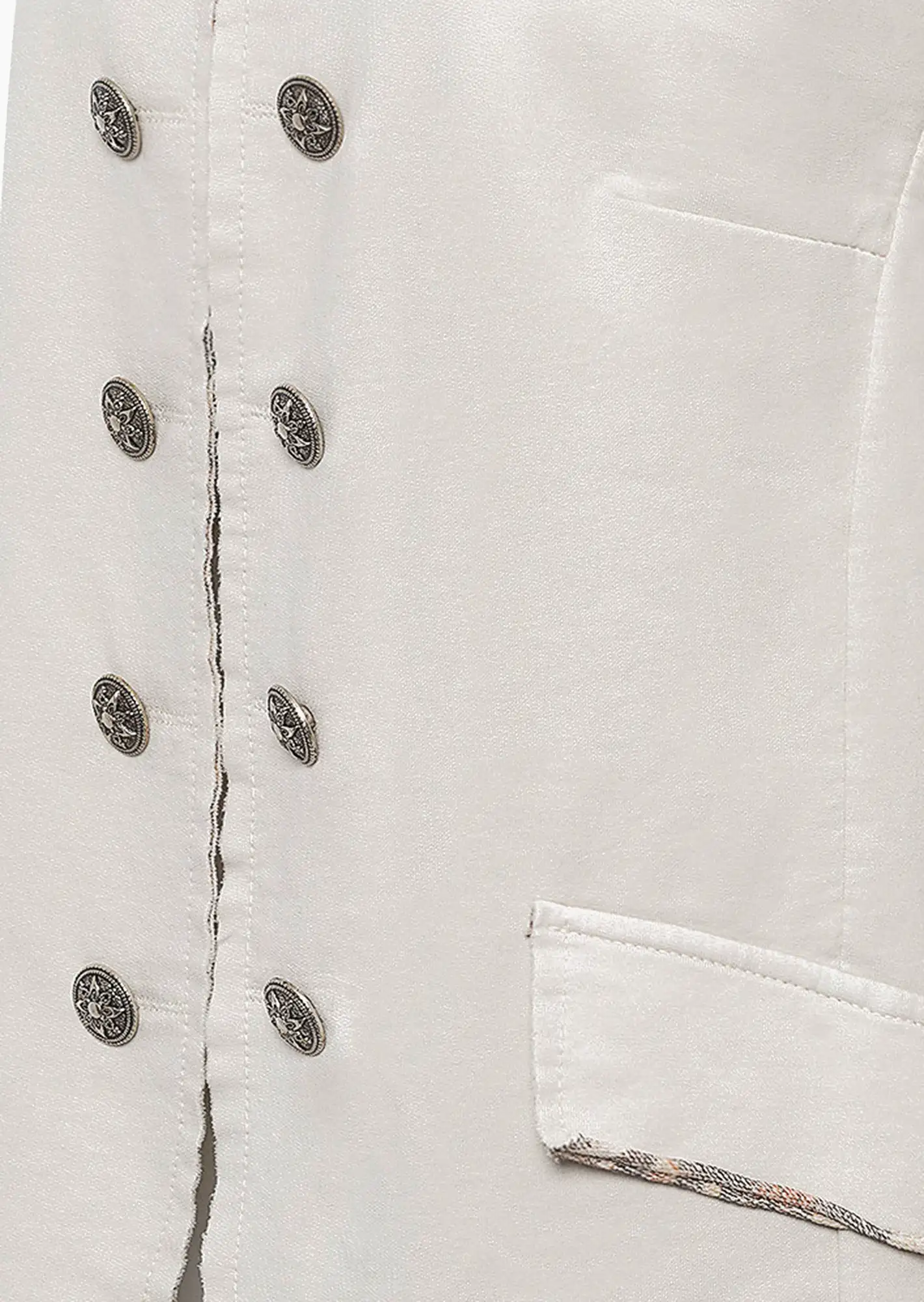 Blazer im Military-Style, sand